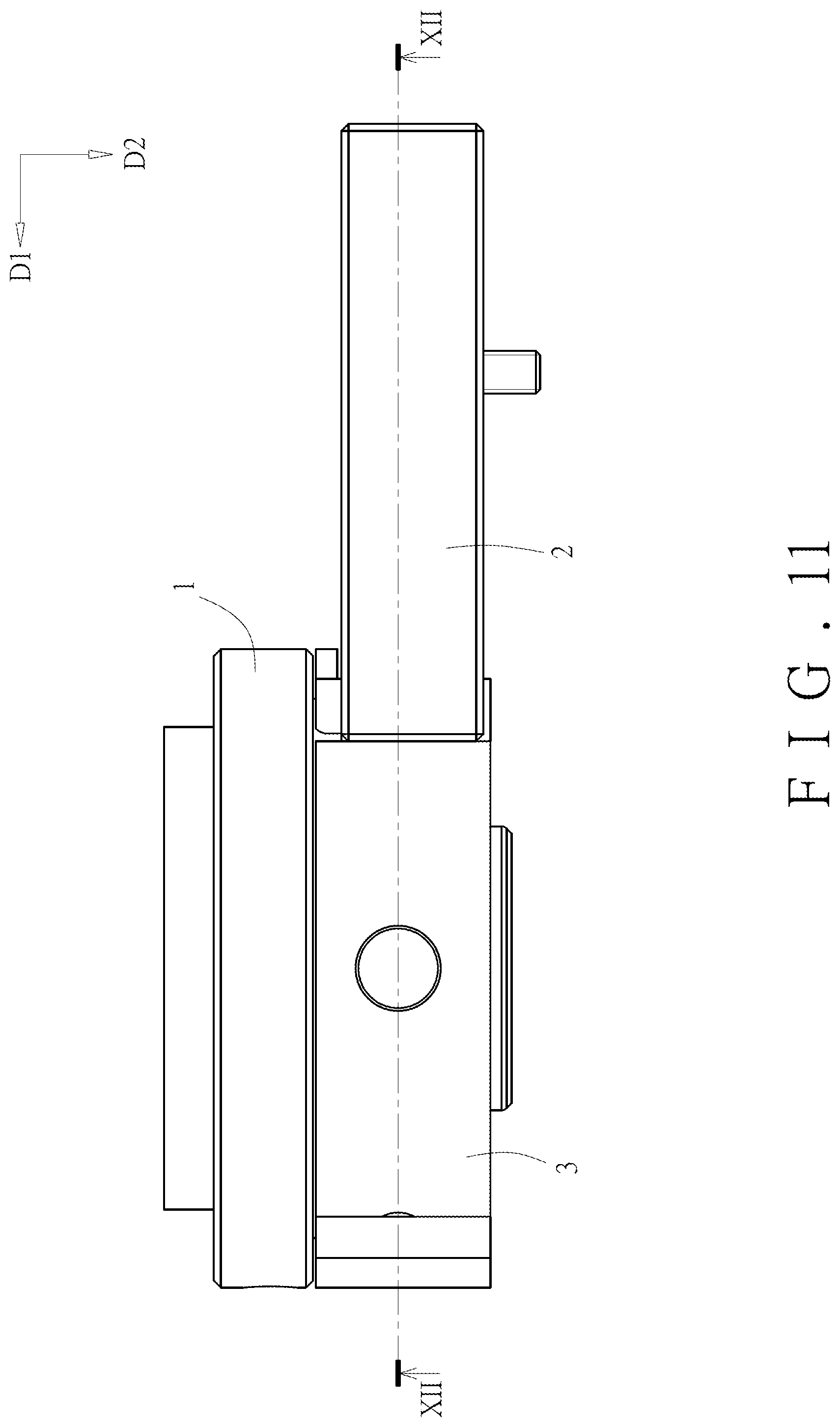 Patent US12472645 Figure 11 – Robotic tool changer system through magnetic coupling force and all-round mechanical locking