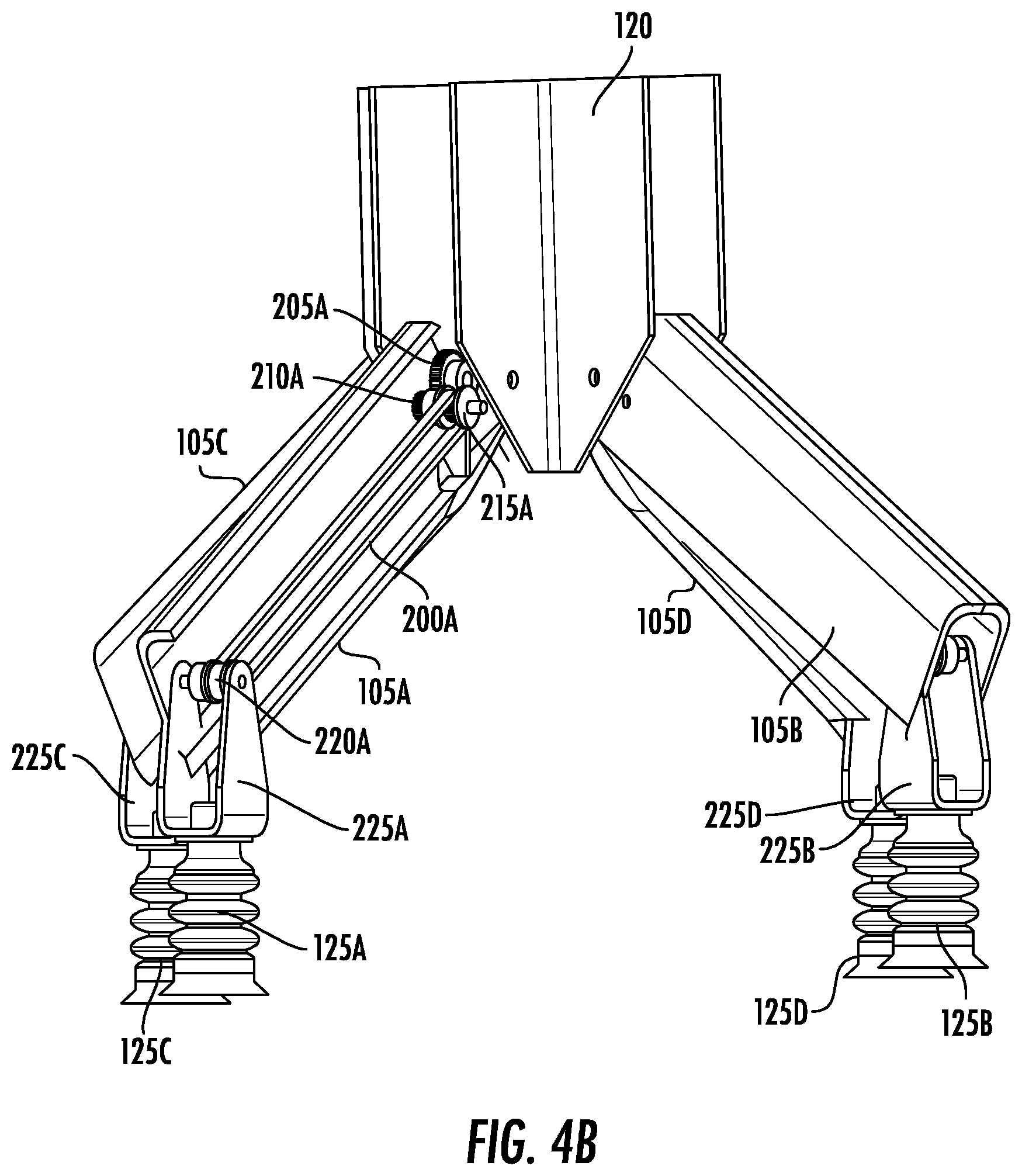 Patent US12472646 Figure 7 – Object gripping mechanism