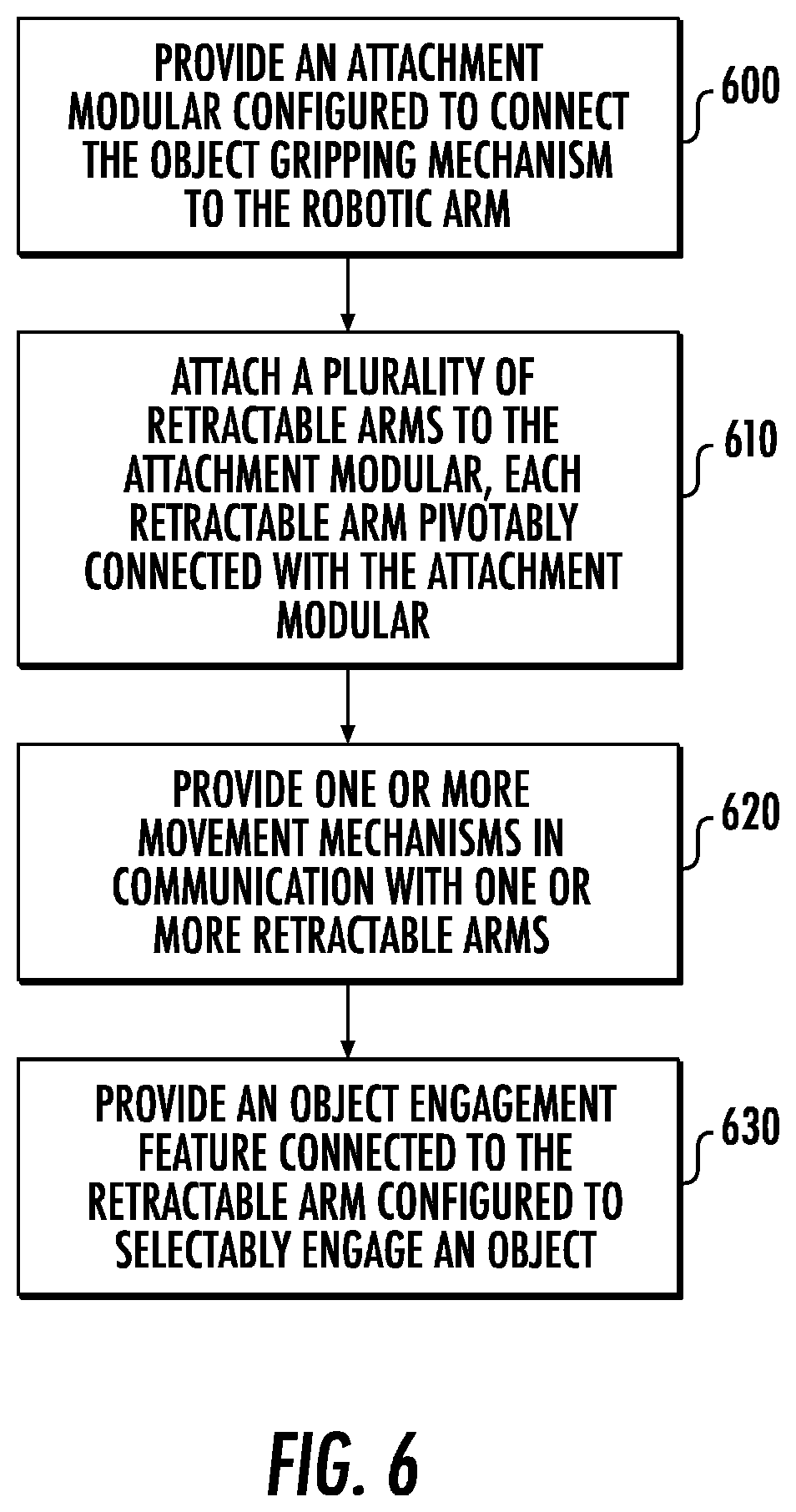 Patent US12472646 Figure 10 – Object gripping mechanism