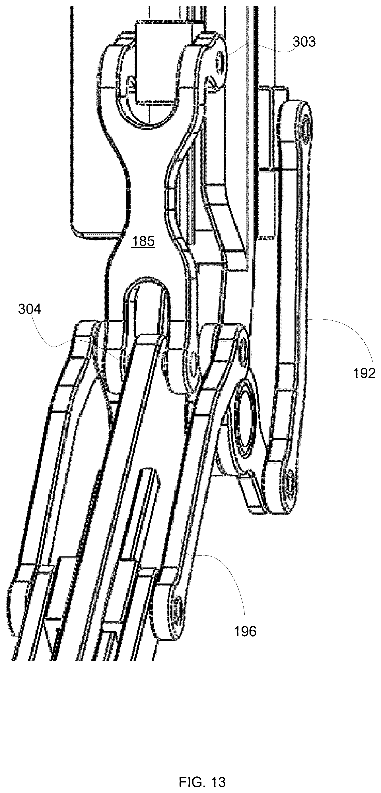 Patent US12472648 Figure 13 – Humanoid robot leg and a humanoid robot