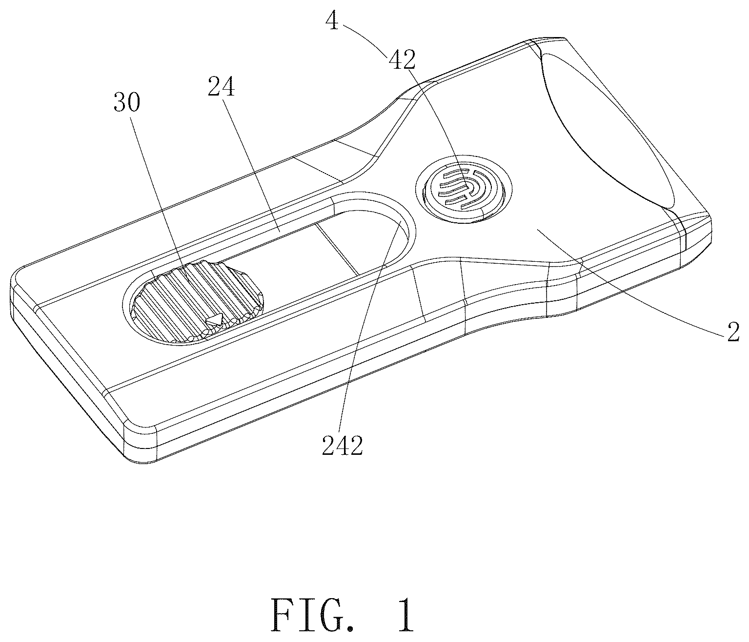 Patent US12472650 — Scraper — Figure 1
