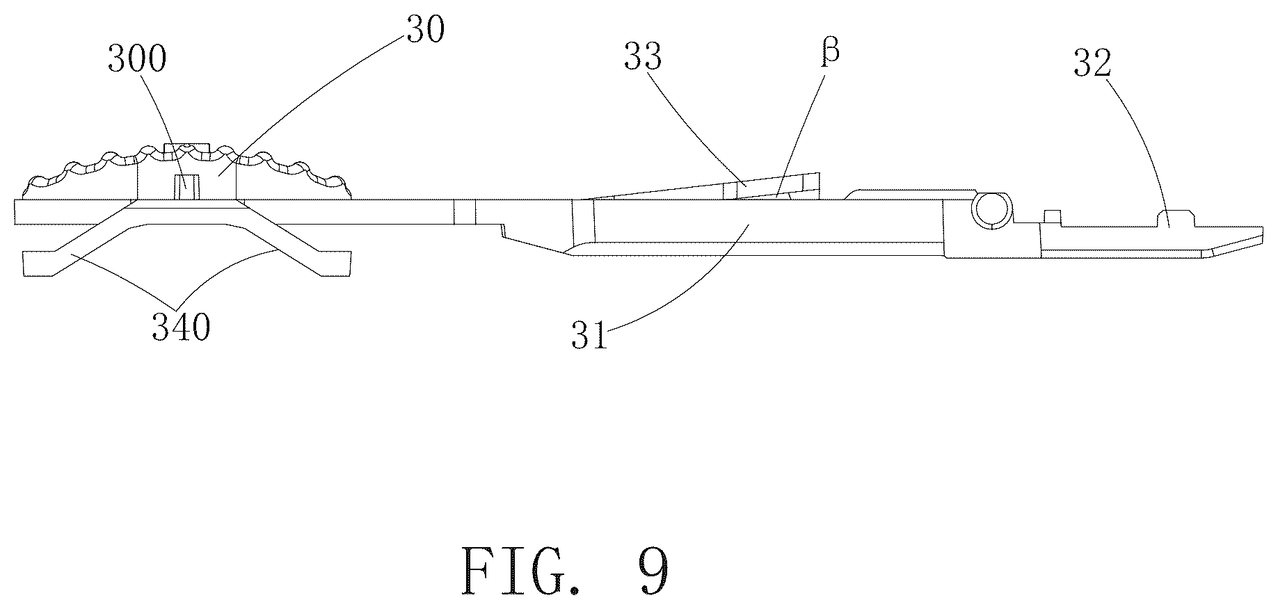 Patent US12472650 Figure 9 – Scraper