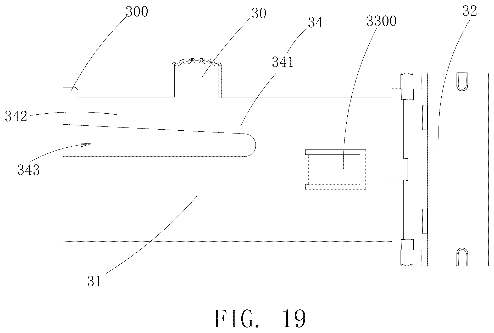 Patent US12472650 Figure 19 – Scraper