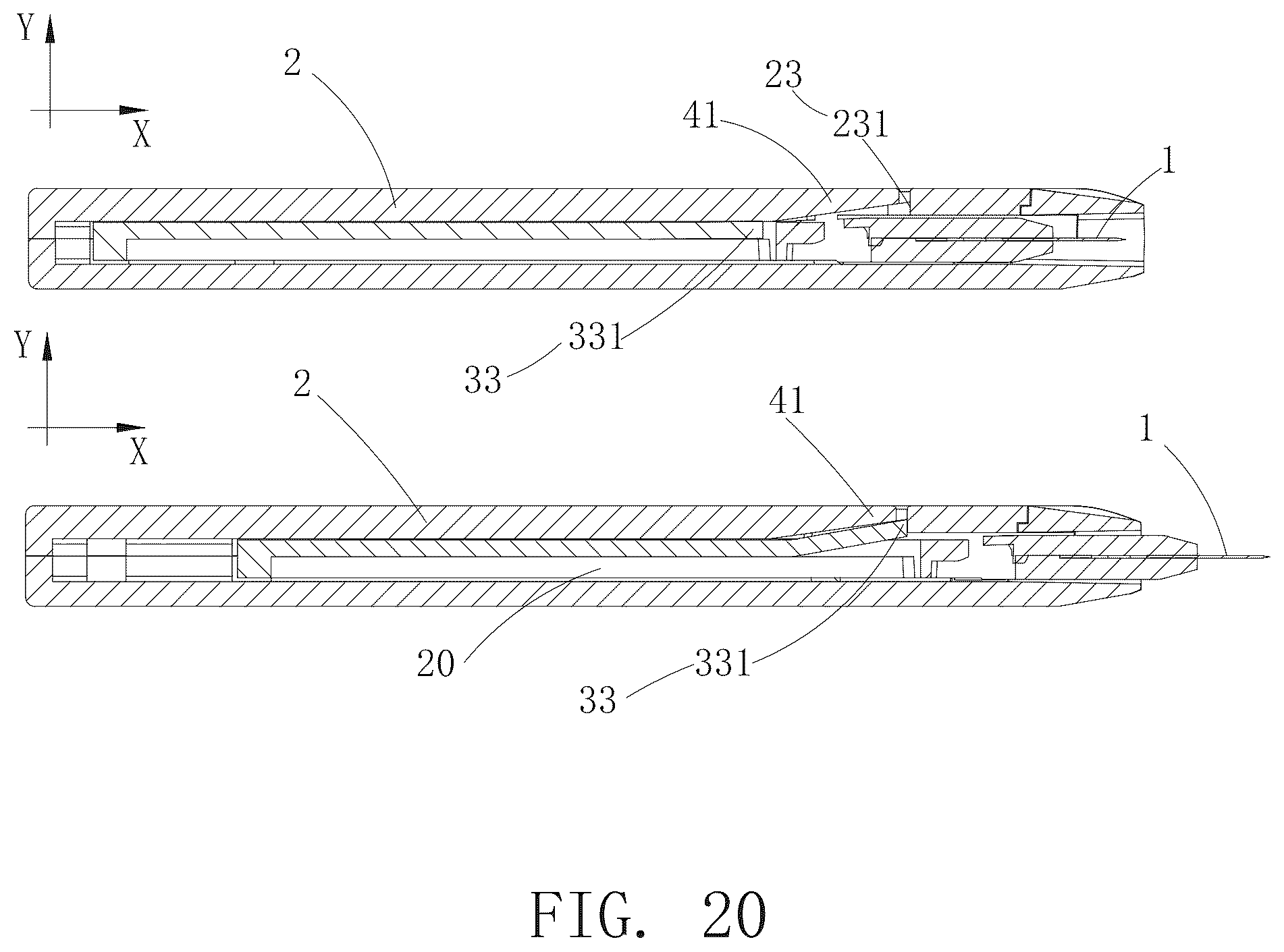 Patent US12472650 Figure 20 – Scraper