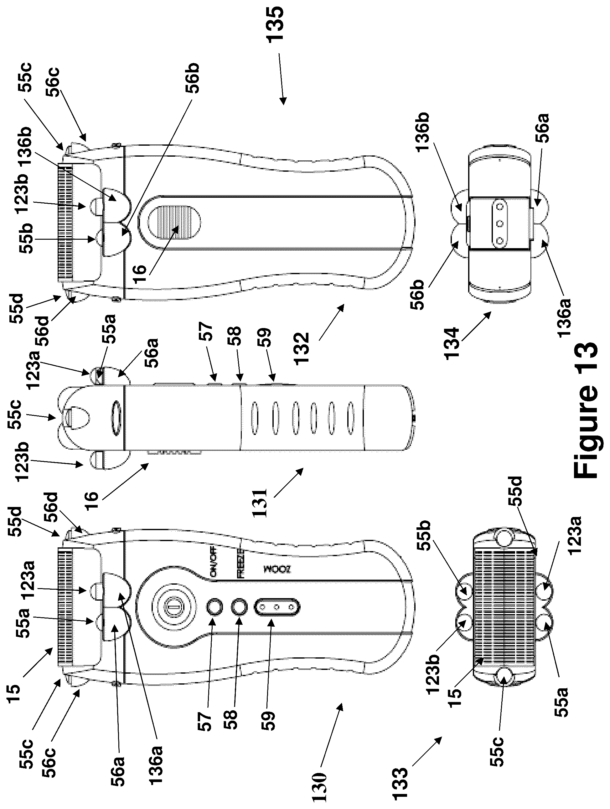 Patent US12472651 Figure 16 – Electric shaver with imaging capability