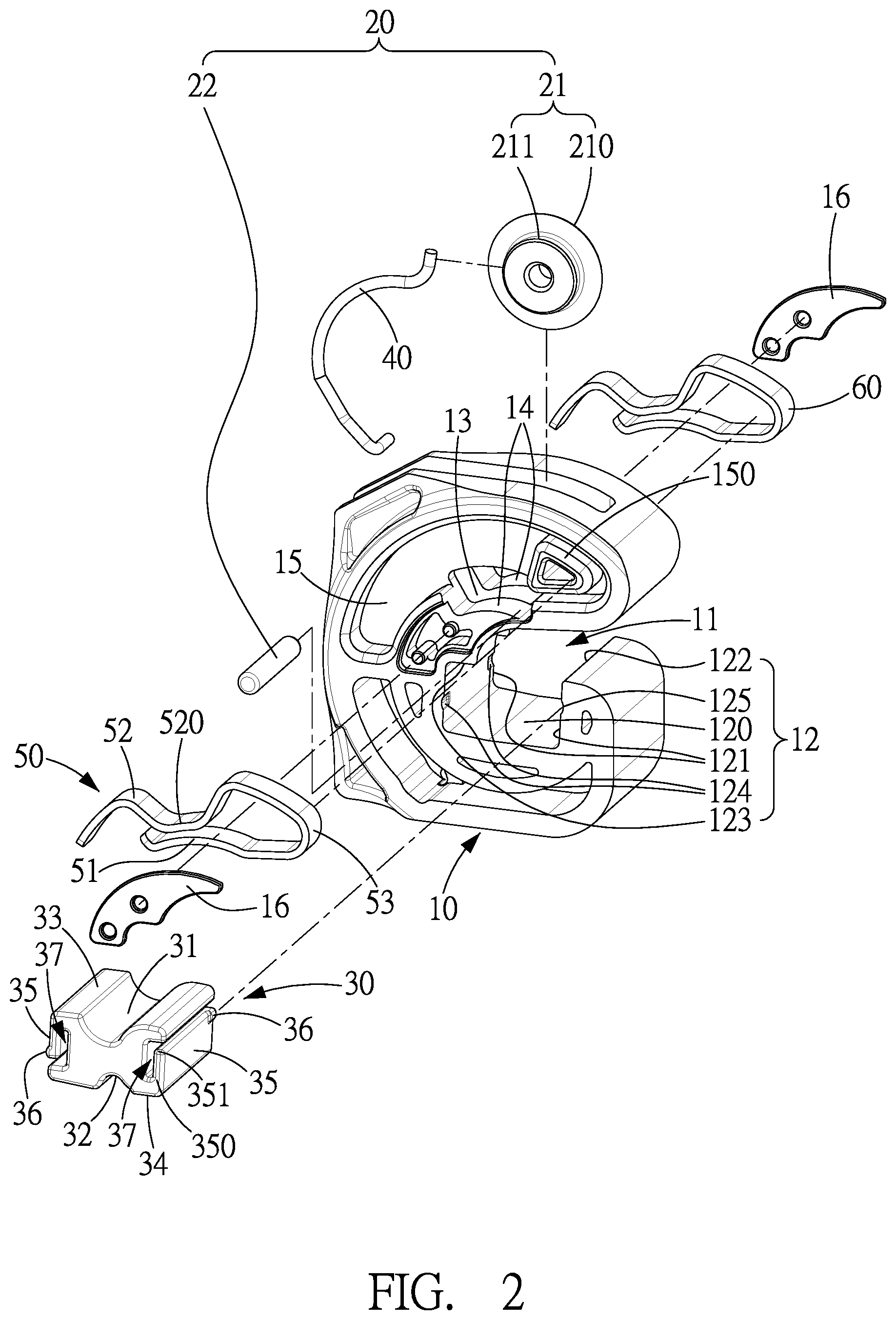 Patent US12472653 Figure 2 – Tube cutter with preloads in multiple directions