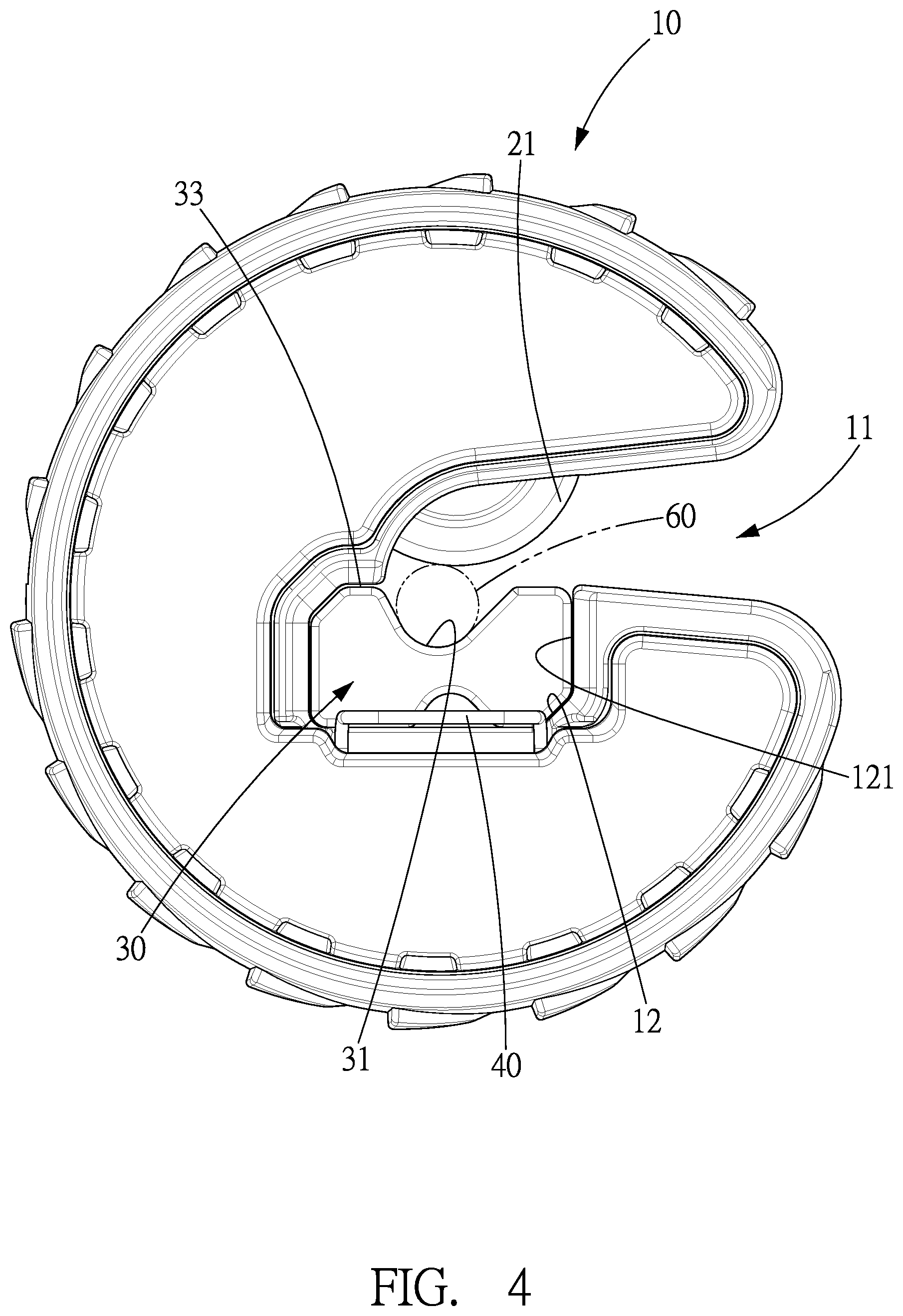 Patent US12472654 Figure 4 – Tube cutter for tubes with various diameters