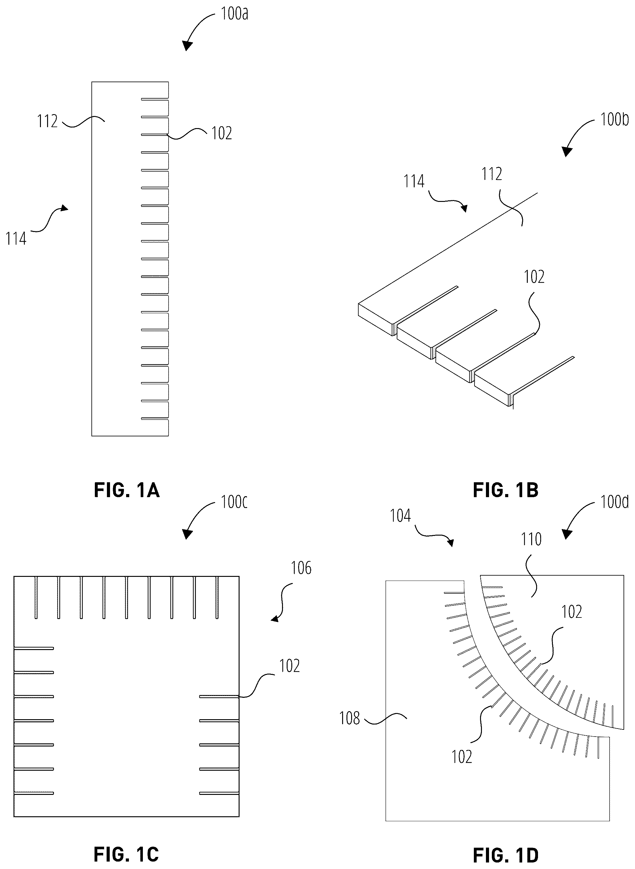 Patent US12472655 Figure 1 – Quilting templates and method of using same