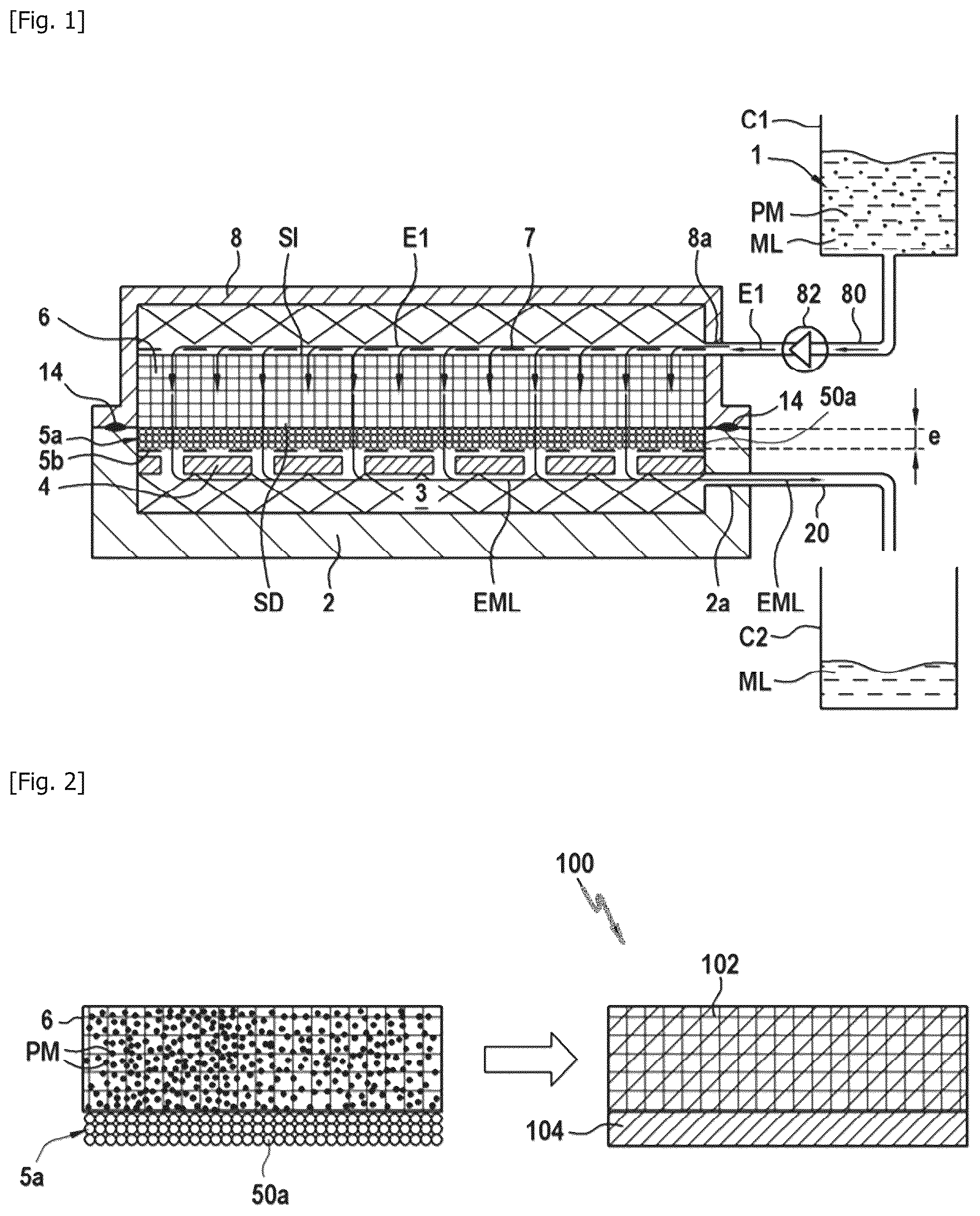 Patent US12472659 Figure 1 – Method for producing a part made of composite material