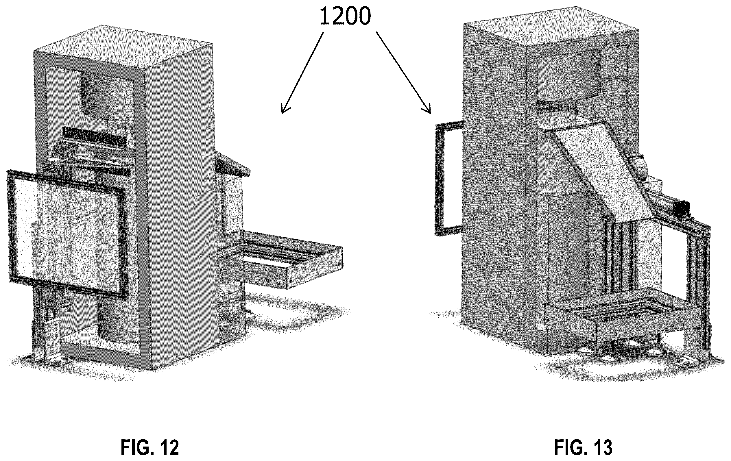 Patent US12472660 Figure 9 – Automated concrete cube processing system