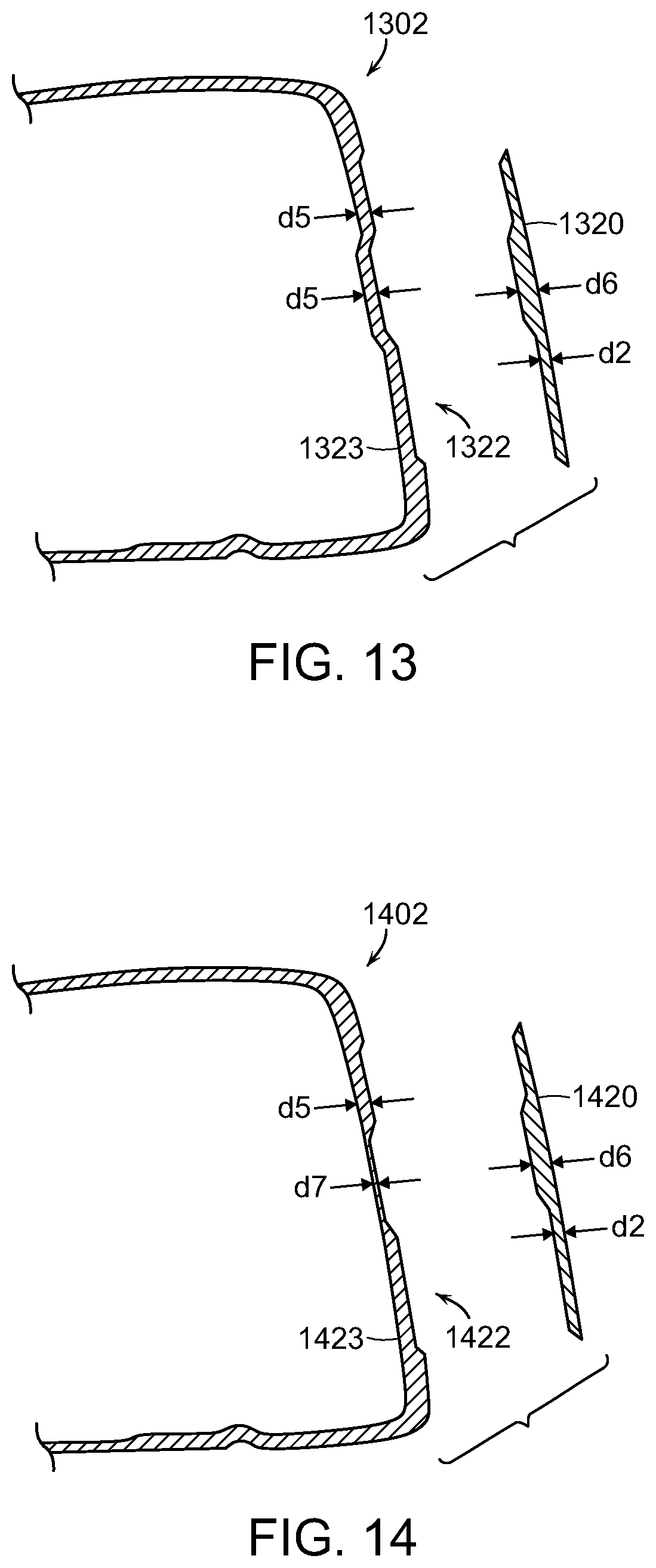 Patent US12472663 Figure 7 – Golf club head having a multi-material face and method of manufacture