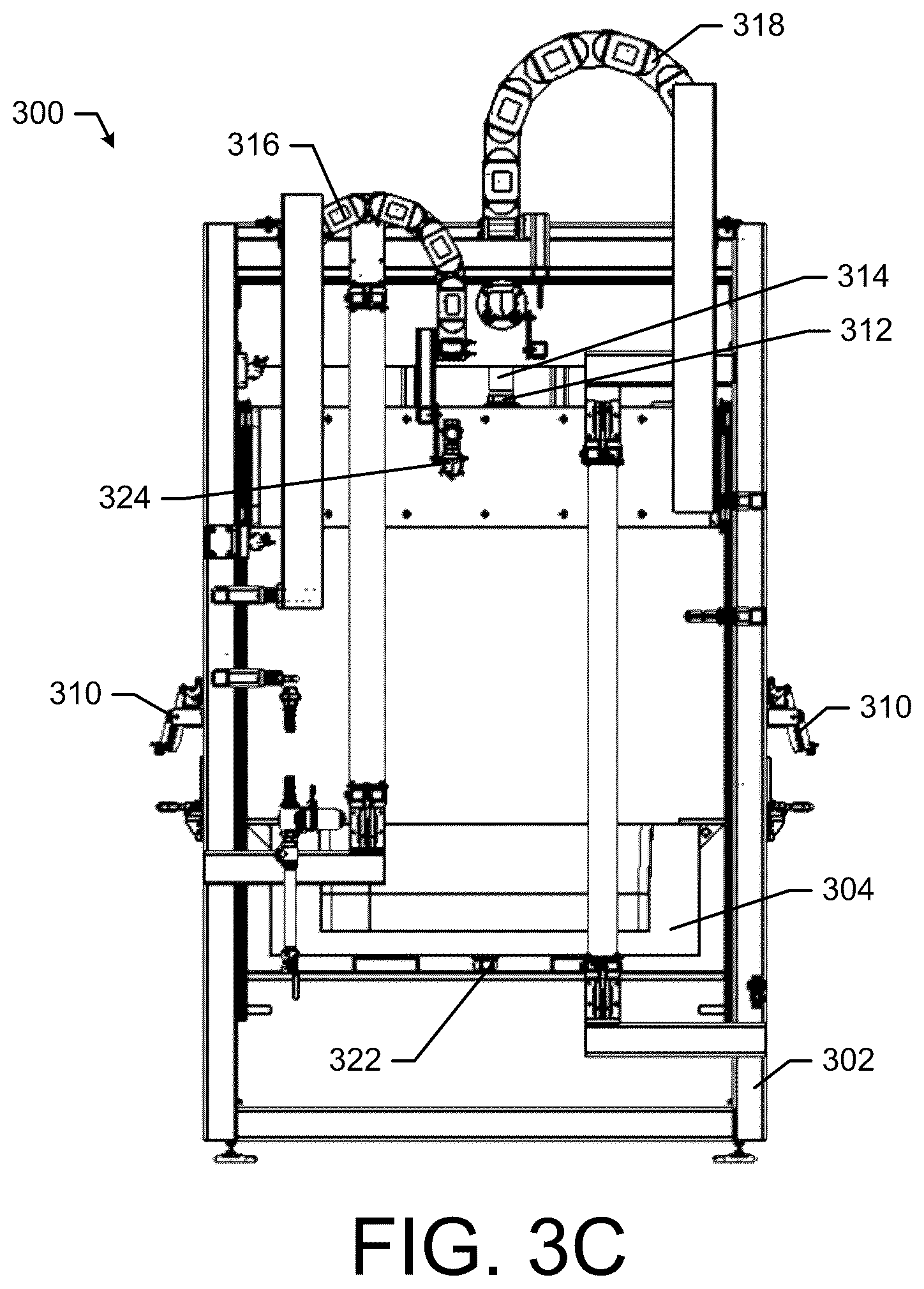 Patent US12472664 Figure 9 – Rebonded foam molding machine, system, and method