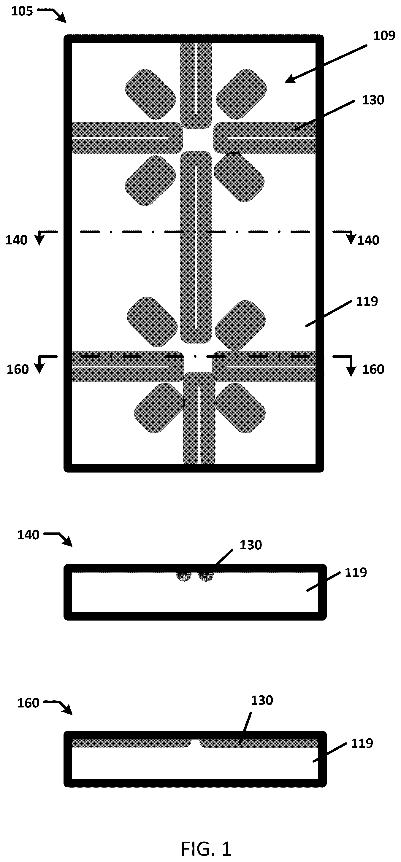 Patent US12472665 Figure 1 – Molded solid surfaces including ferrous material