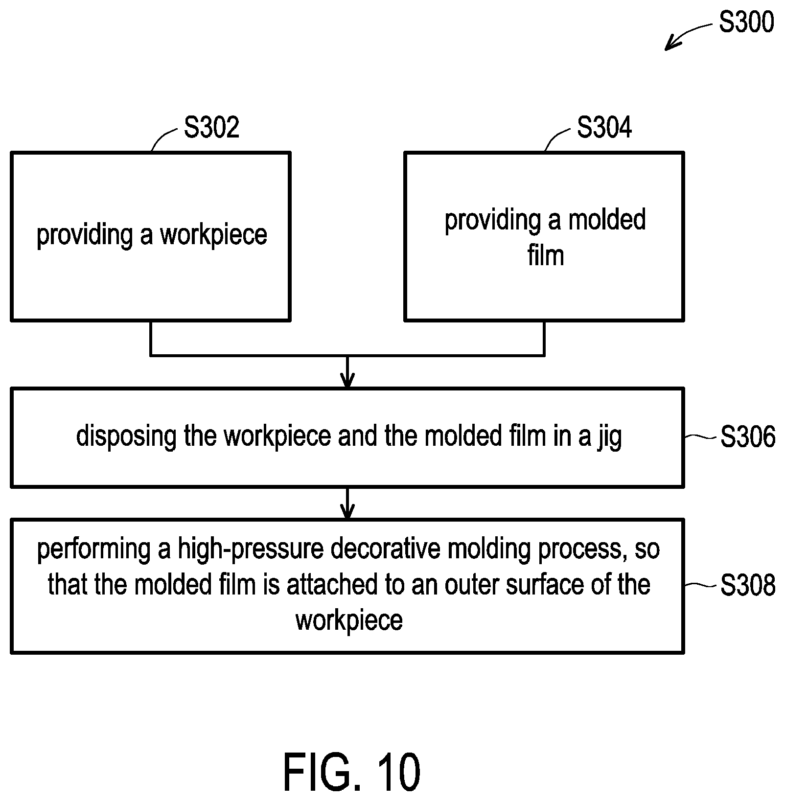 Patent US12472666 Figure 10 – Decorated molding article