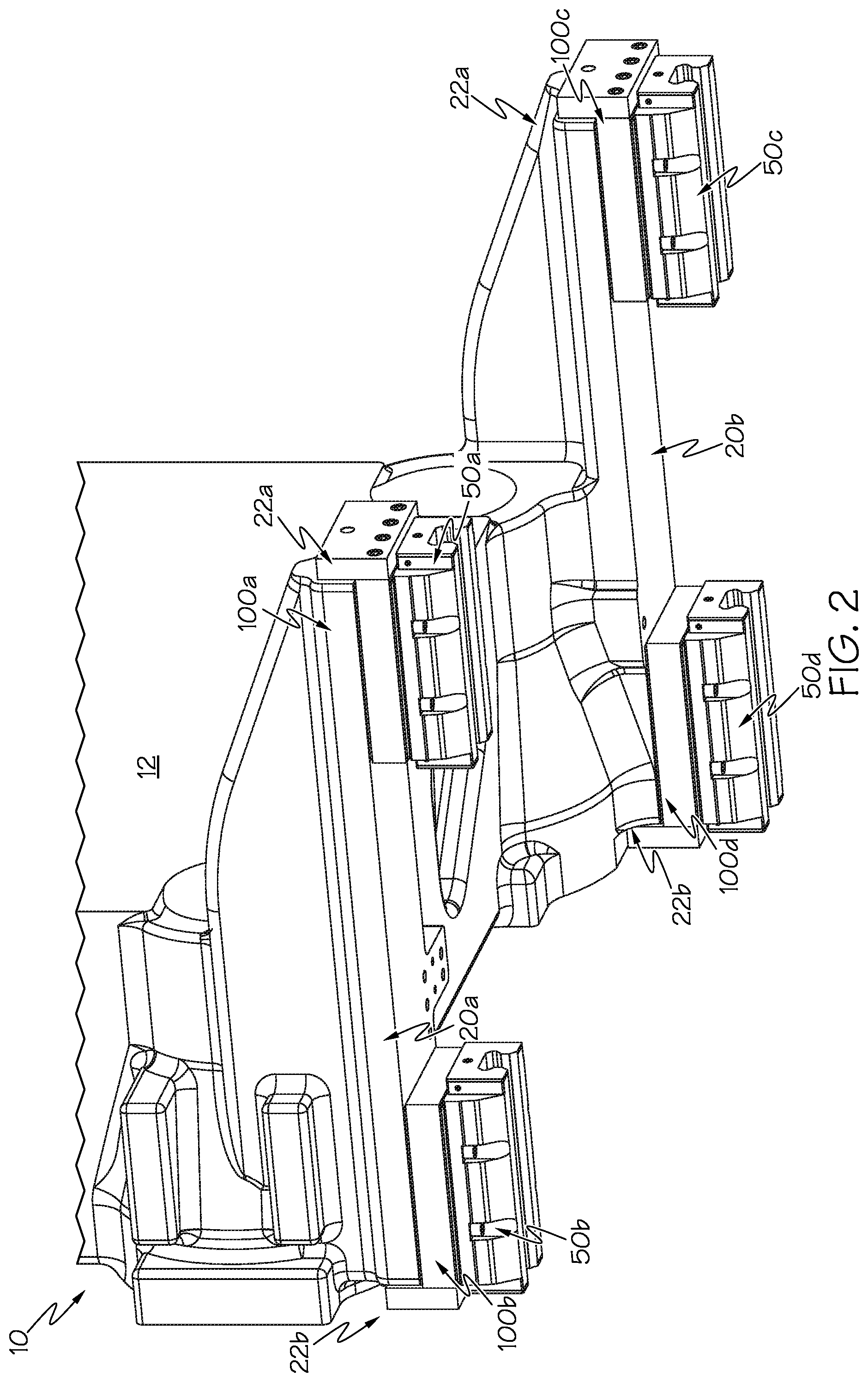 Patent US12472668 Figure 2 – Flex plate for guiding device of injection molding machine