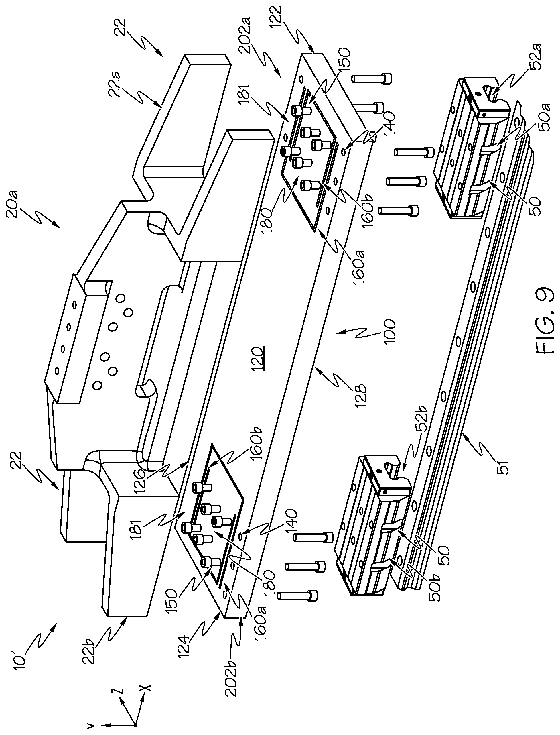 Patent US12472668 Figure 11 – Flex plate for guiding device of injection molding machine