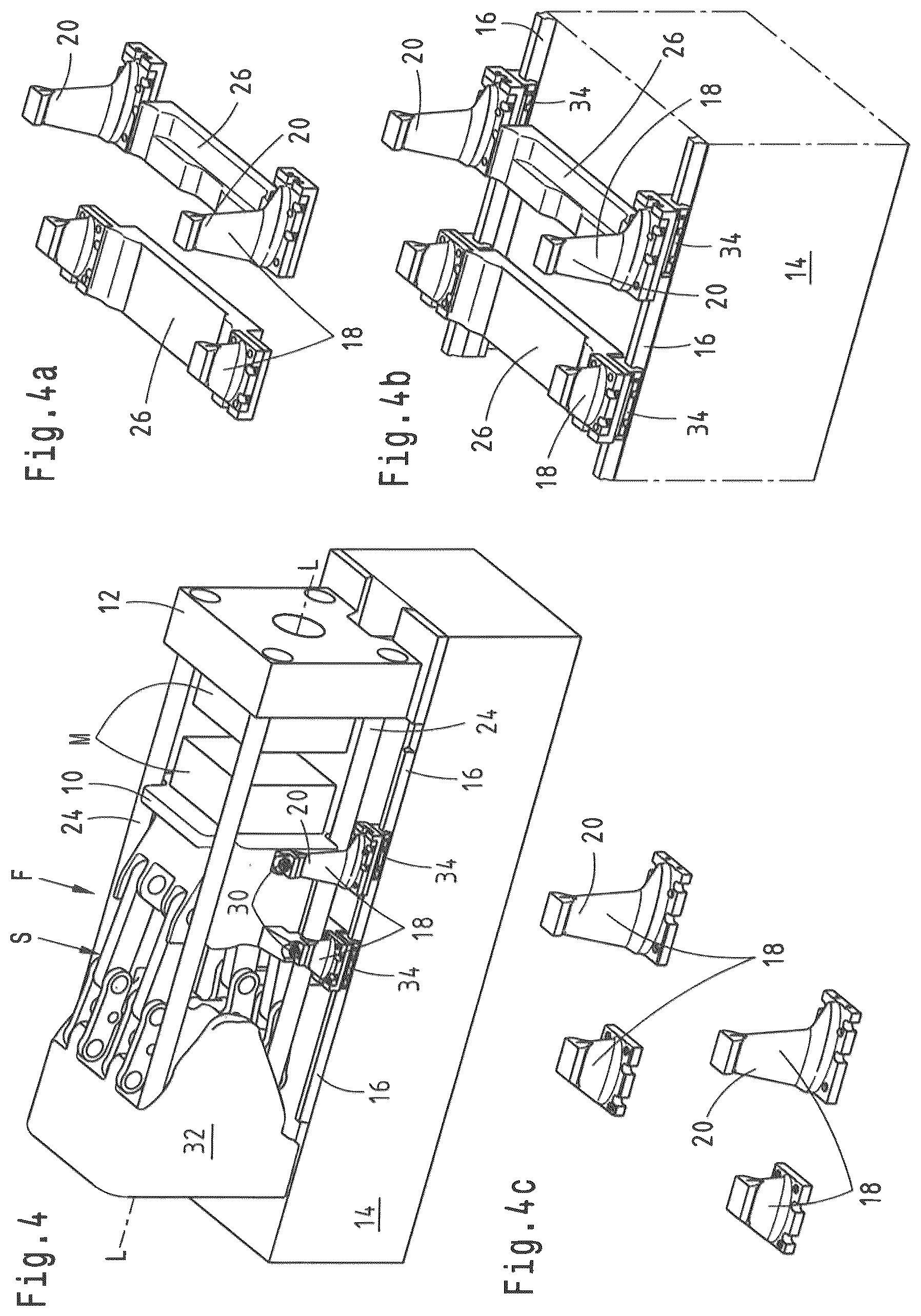 Patent US12472670 Figure 4 – Mould-closing unit for an injection-moulding machine for processing plastics
