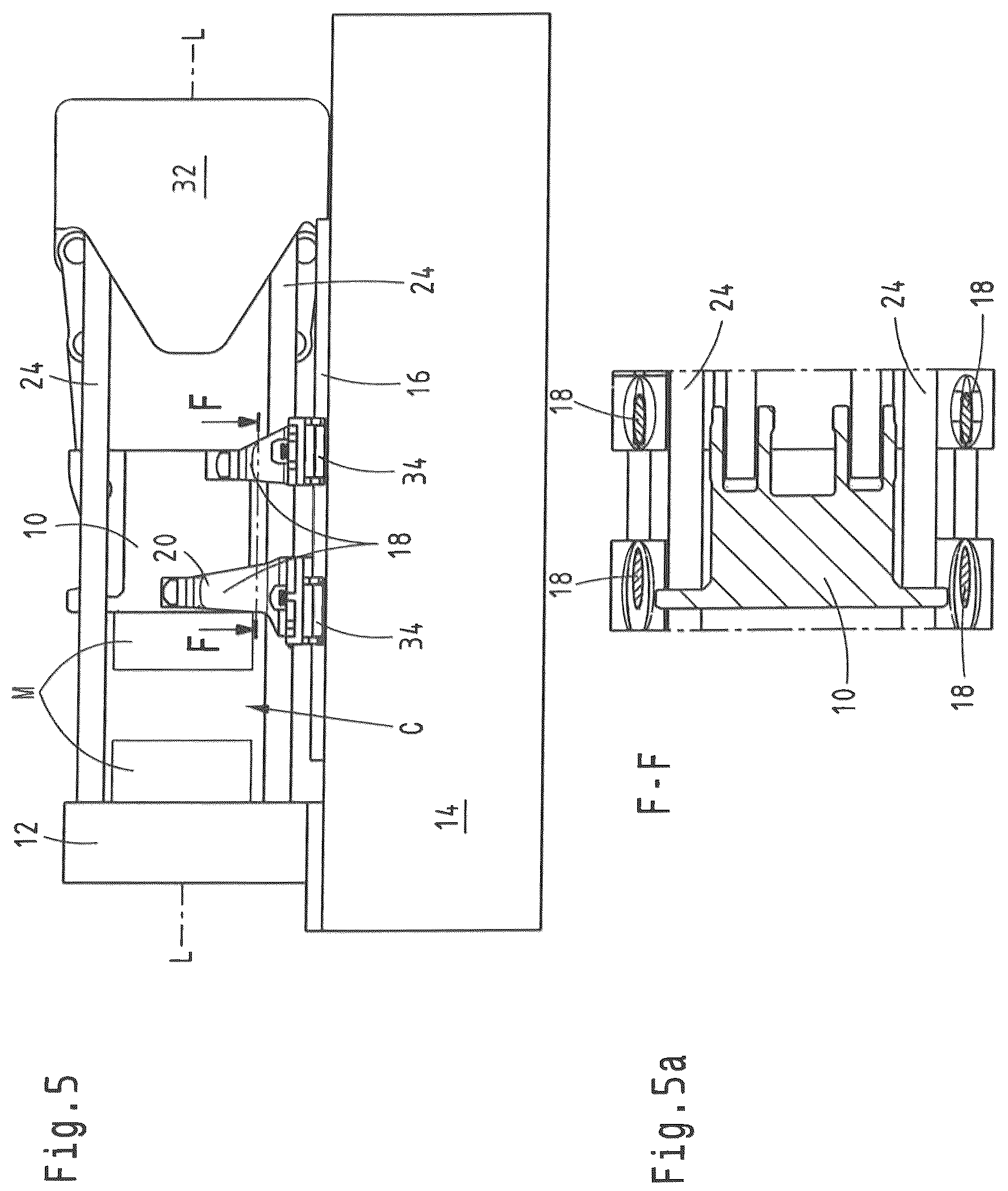 Patent US12472670 Figure 5 – Mould-closing unit for an injection-moulding machine for processing plastics