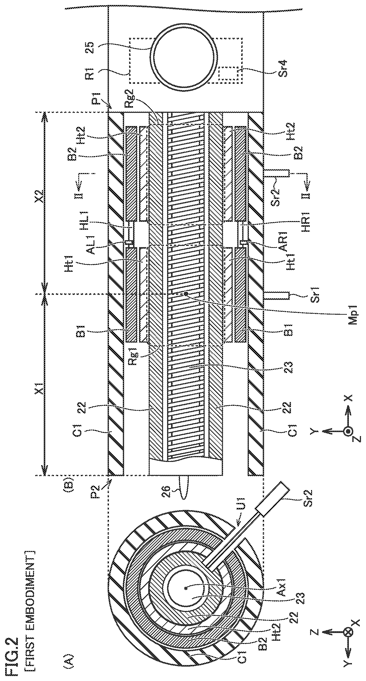 Patent US12472671 Figure 2 – Injection molding machine