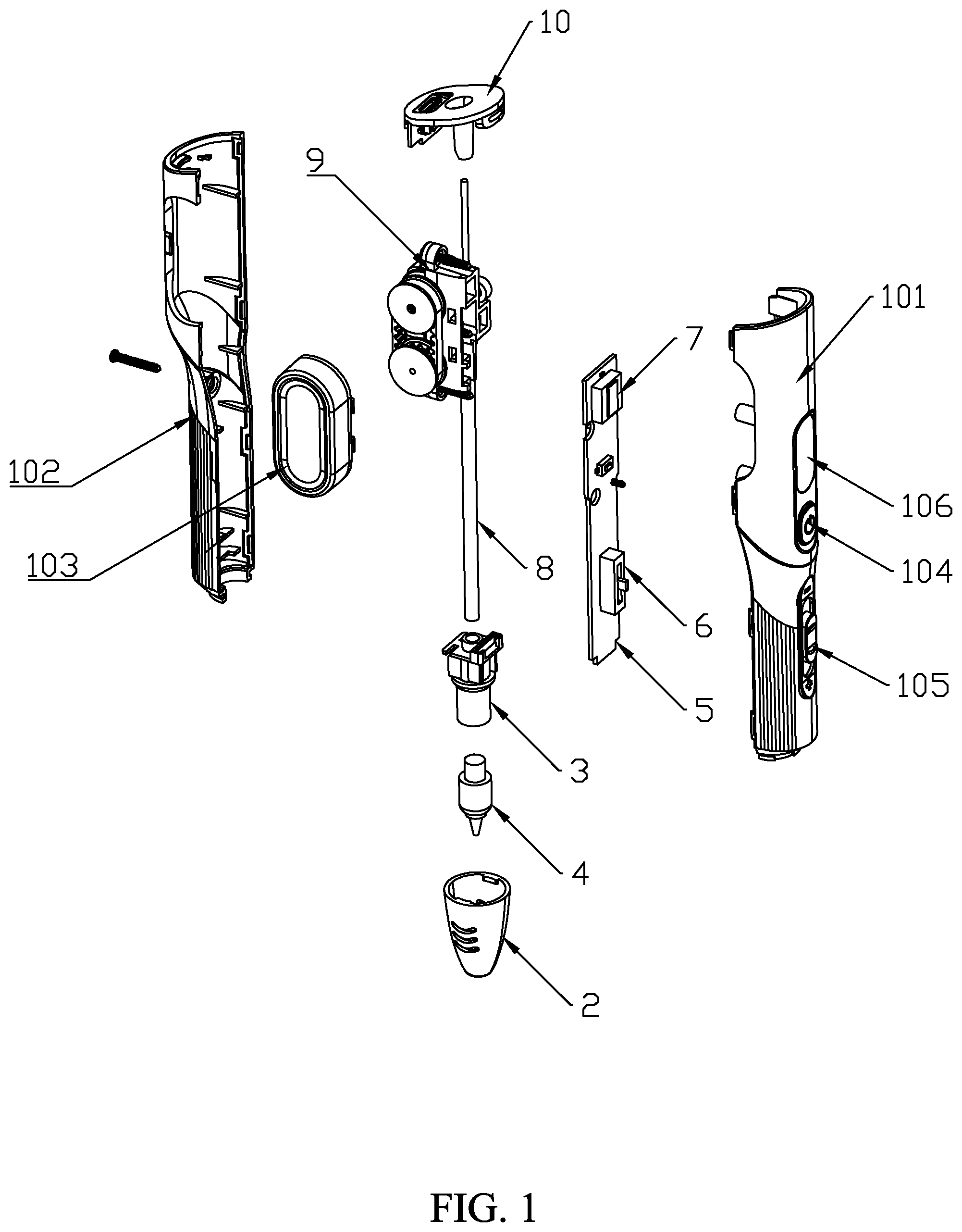 Patent US12472672 Figure 1 – Three-dimensional forming device