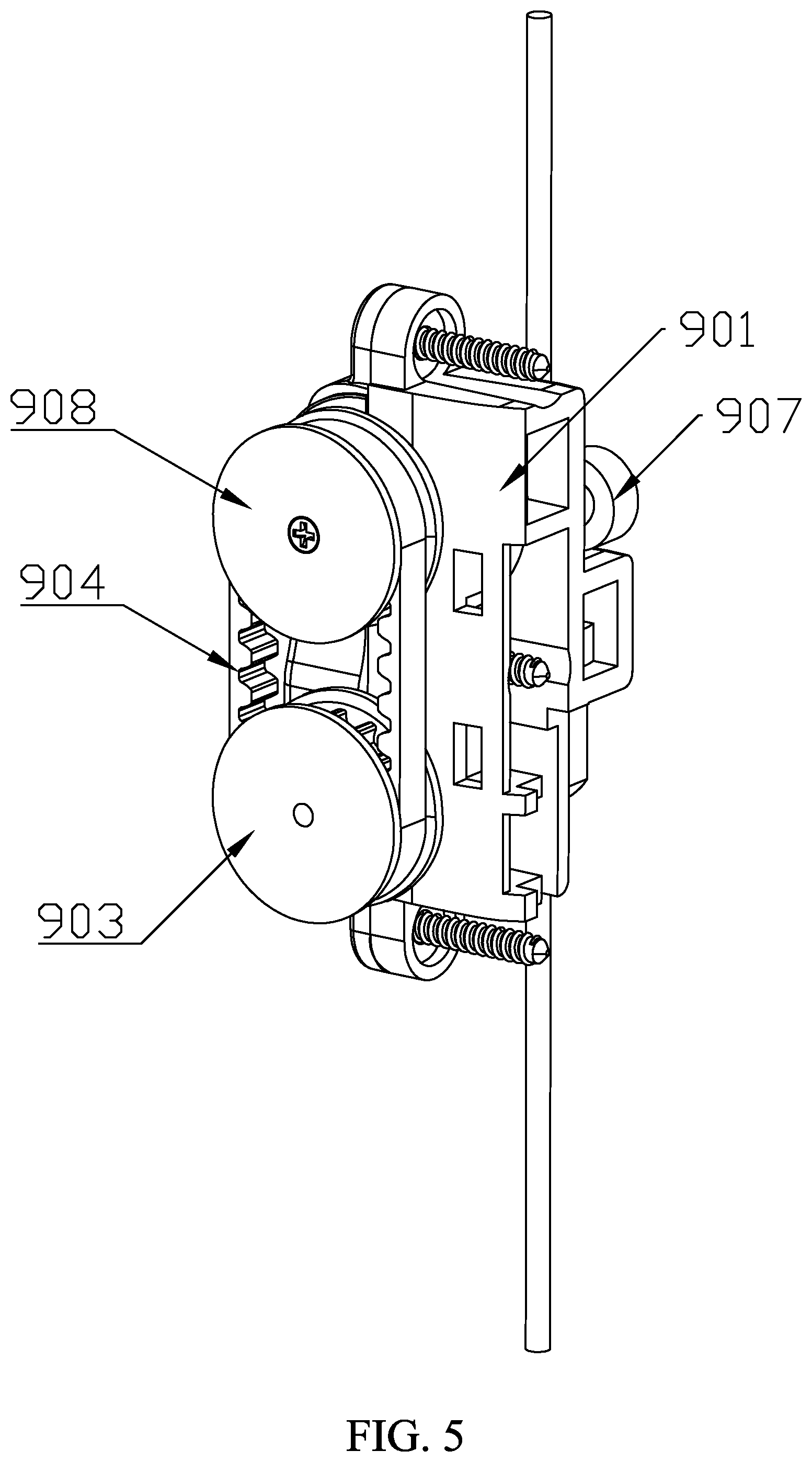 Patent US12472672 Figure 5 – Three-dimensional forming device