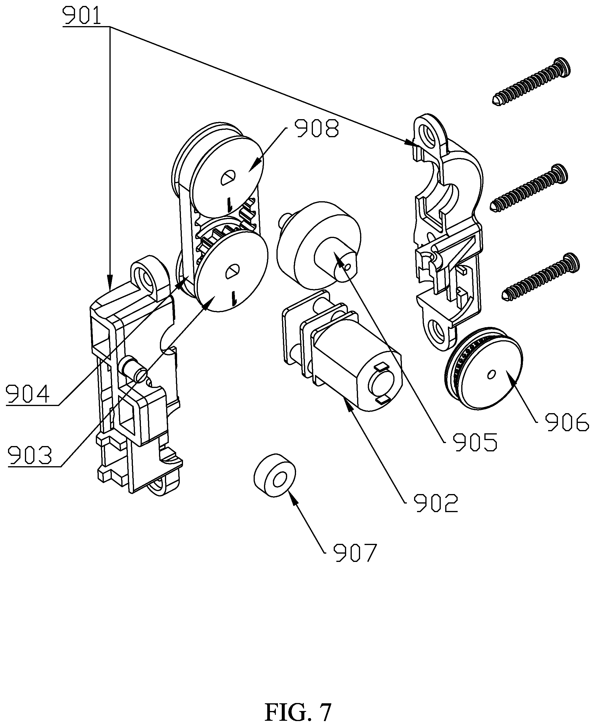 Patent US12472672 Figure 7 – Three-dimensional forming device
