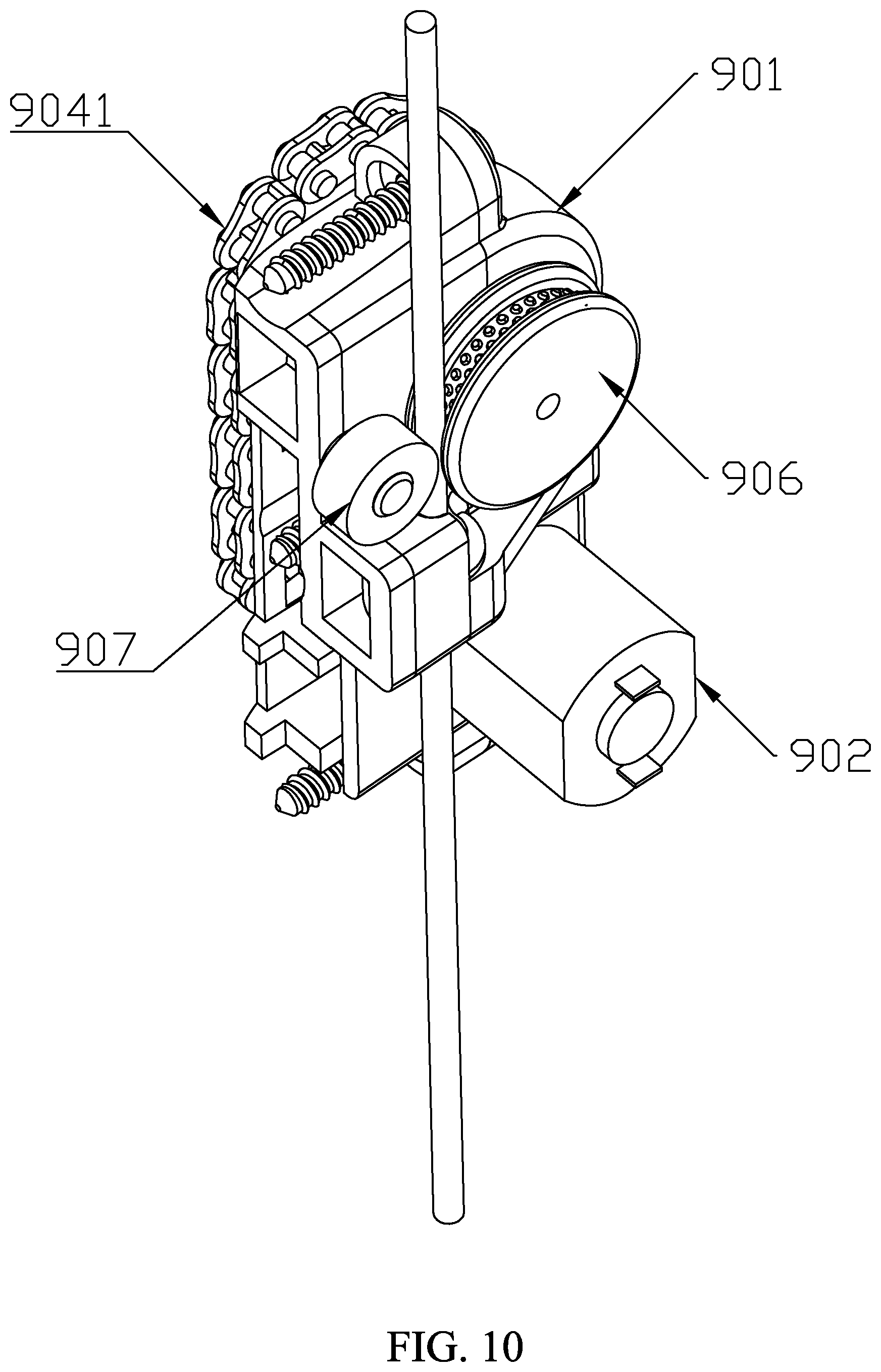 Patent US12472672 Figure 10 – Three-dimensional forming device