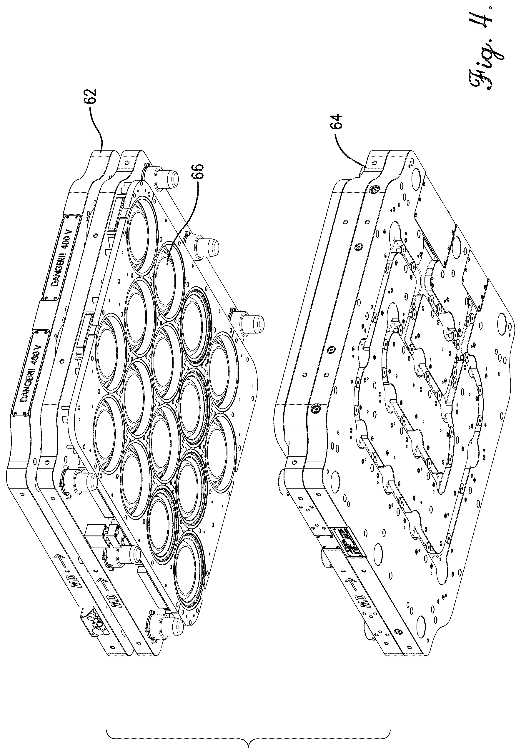 Patent US12472677 Figure 4 – Low profile product extractor for thermoformed products