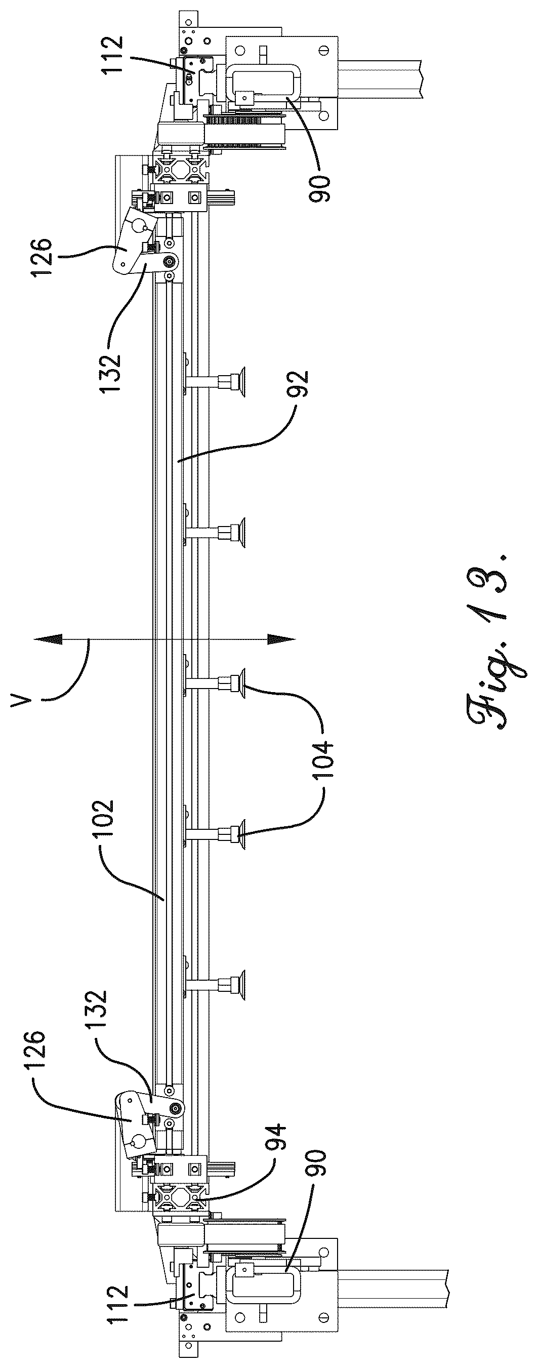 Patent US12472677 Figure 13 – Low profile product extractor for thermoformed products