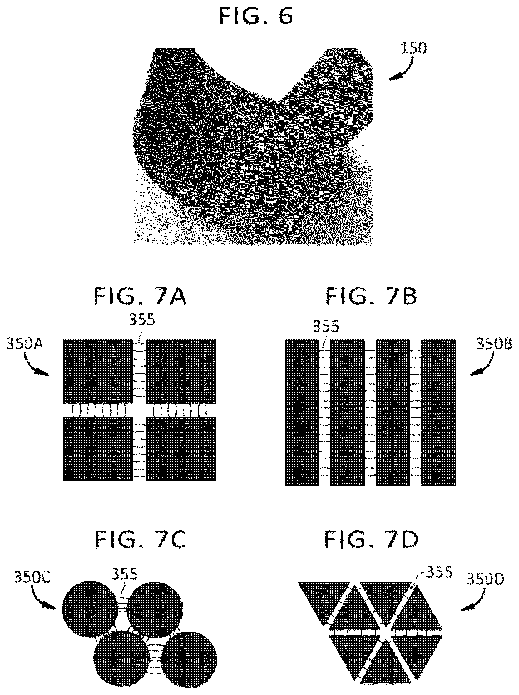 Patent US12472679 Figure 5 – Porous structures produced by additive layer manufacturing