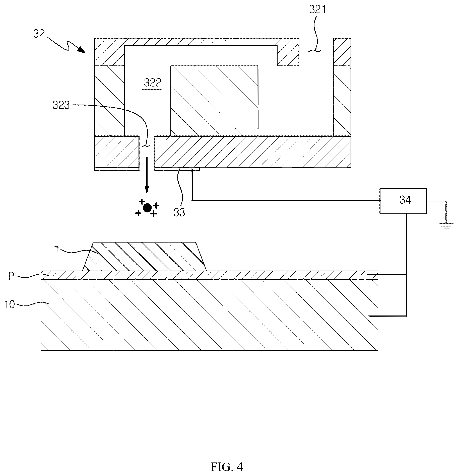 Patent US12472680 Figure 4 – Additive manufacturing system and additive manufacturing method