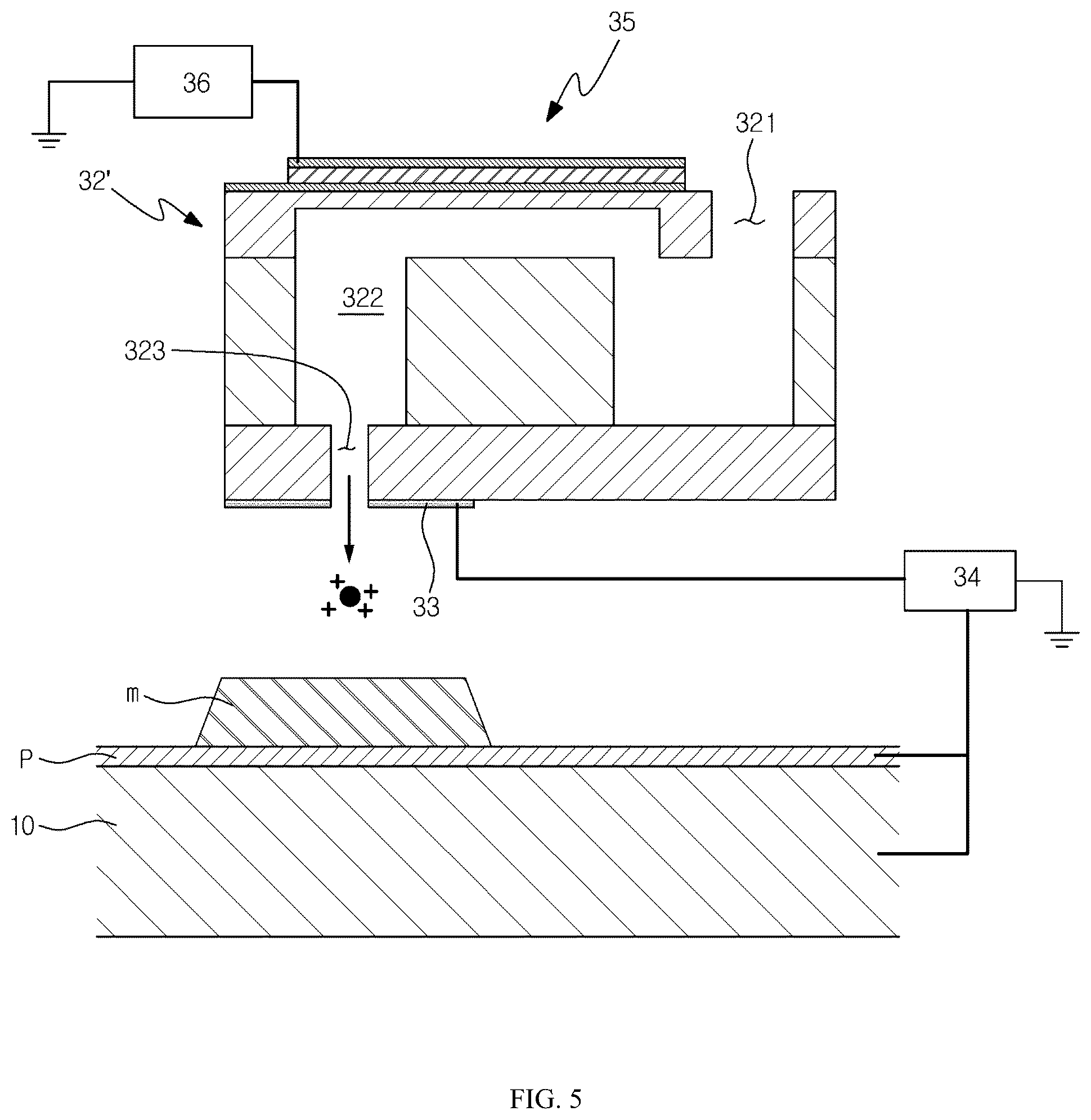 Patent US12472680 Figure 5 – Additive manufacturing system and additive manufacturing method