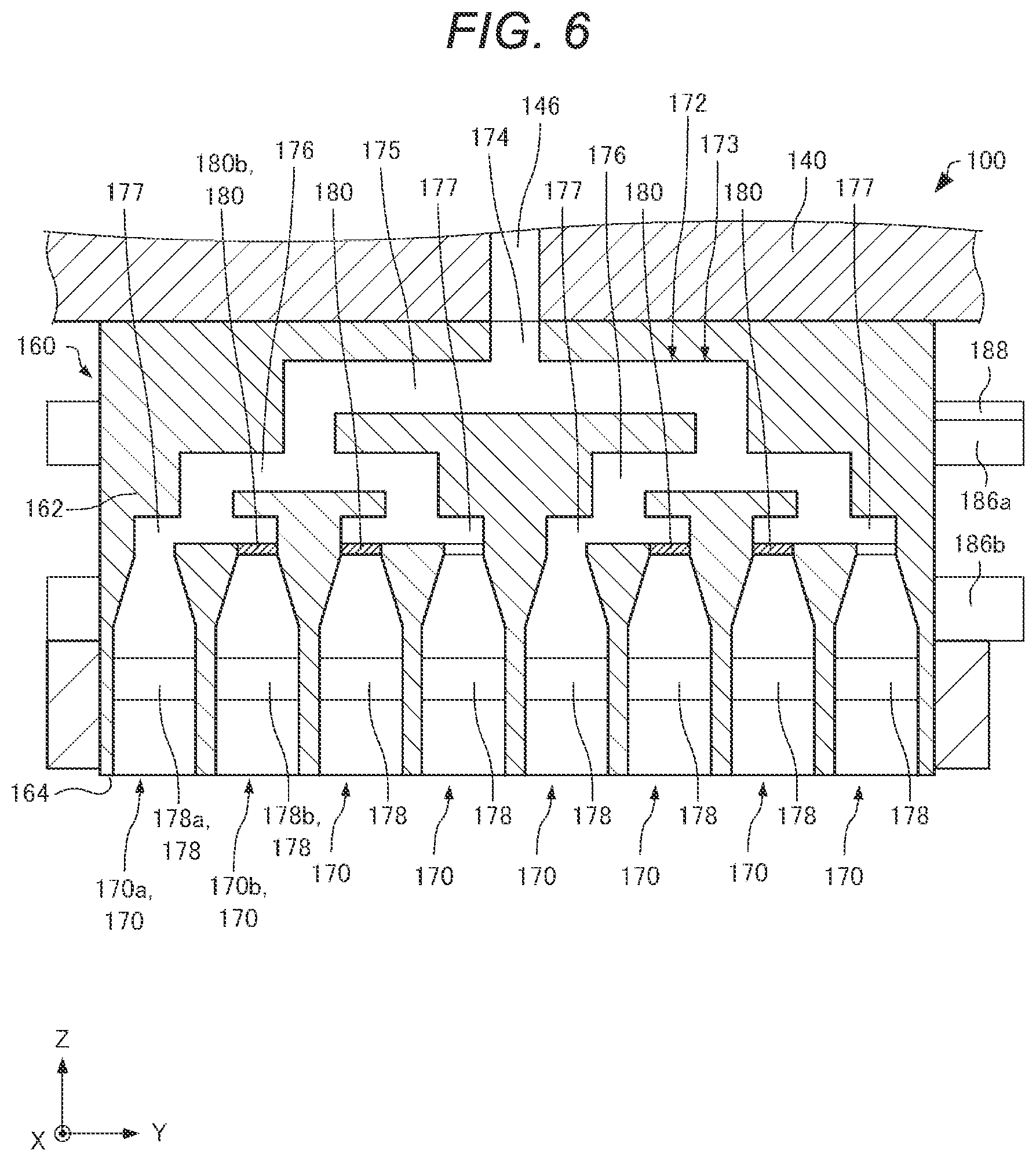 Patent US12472688 Figure 6 – Three-dimensional molding device