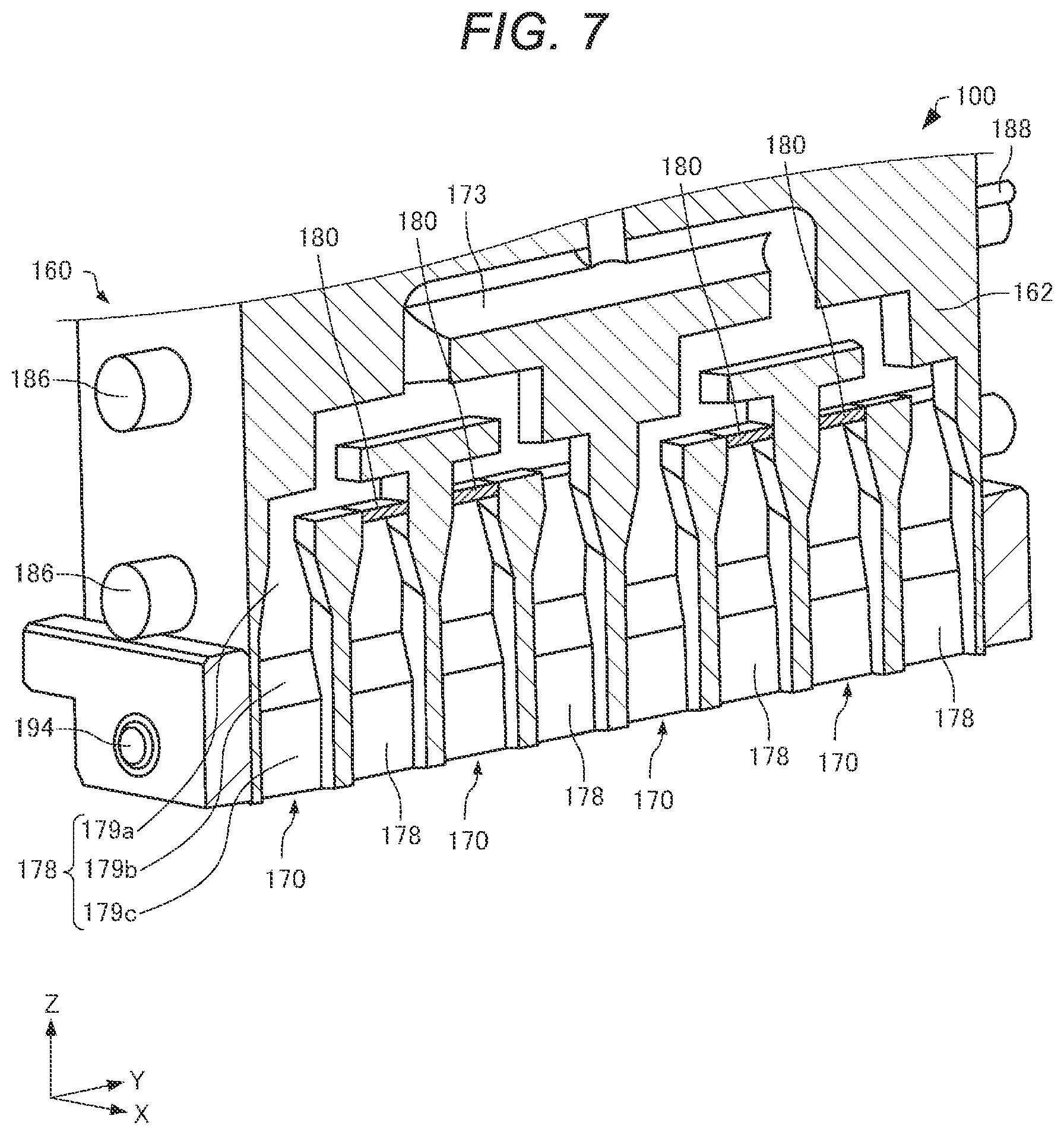 Patent US12472688 Figure 7 – Three-dimensional molding device