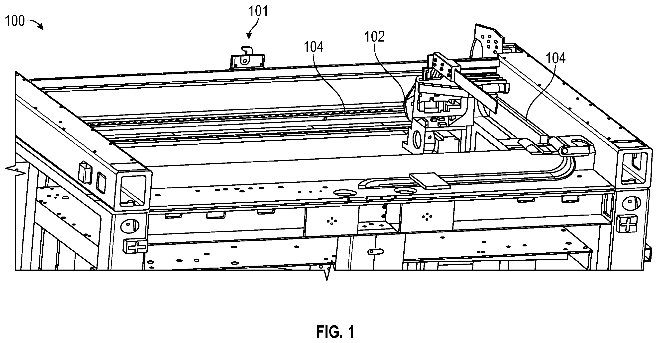 Patent US12472692 Figure 1 – Process for controlling extrusion speed in 3D printing systems