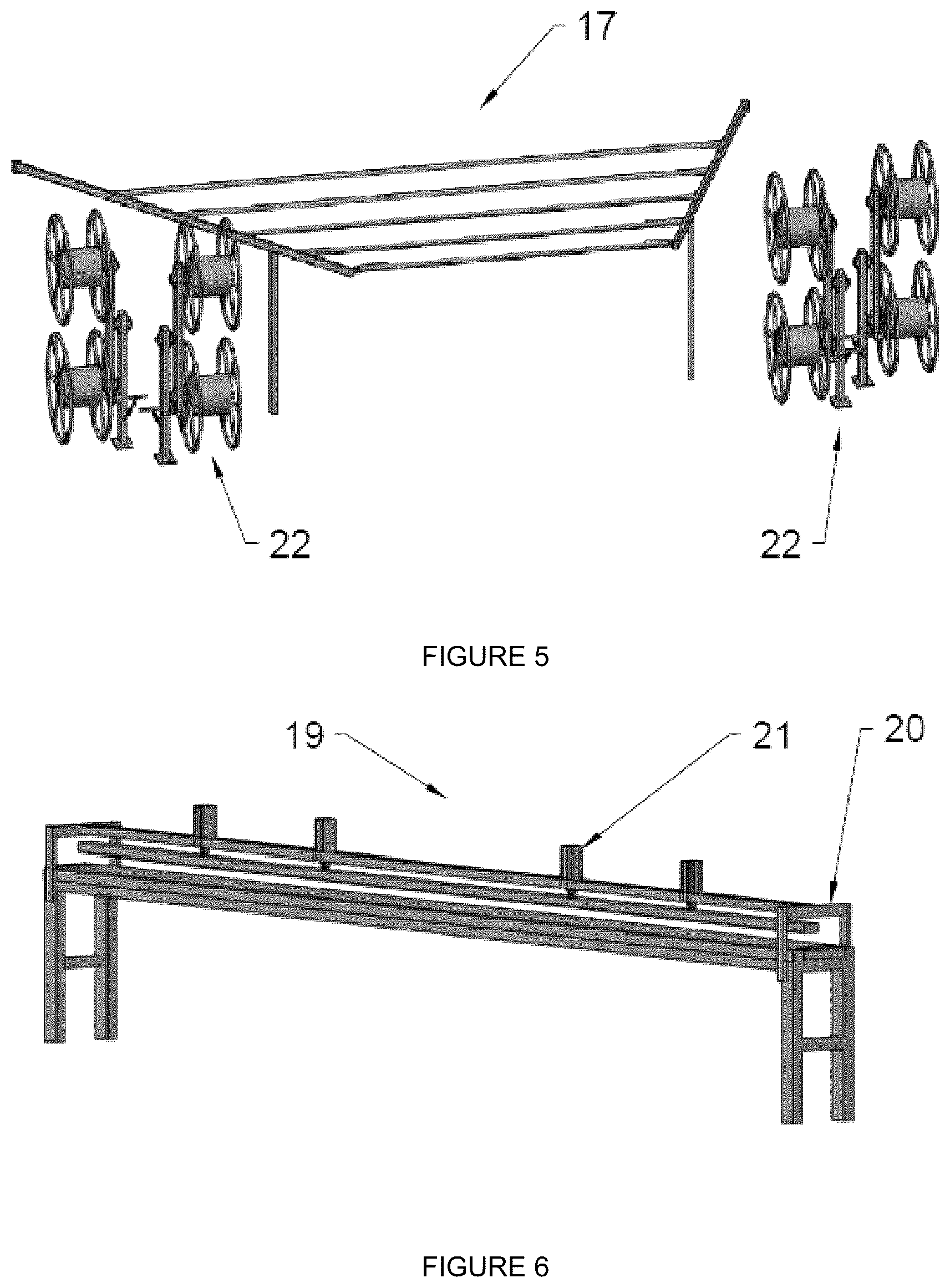 Patent US12472700 Figure 3 – System enabling the continuous automated manufacture and/or production of at least one film, cover, blanket and/or mesh integratedly comprising at least one fluid distribution line