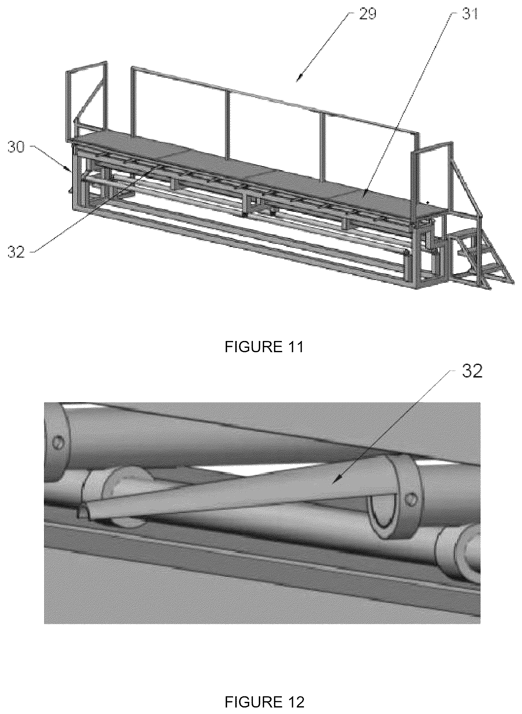 Patent US12472700 Figure 6 – System enabling the continuous automated manufacture and/or production of at least one film, cover, blanket and/or mesh integratedly comprising at least one fluid distribution line