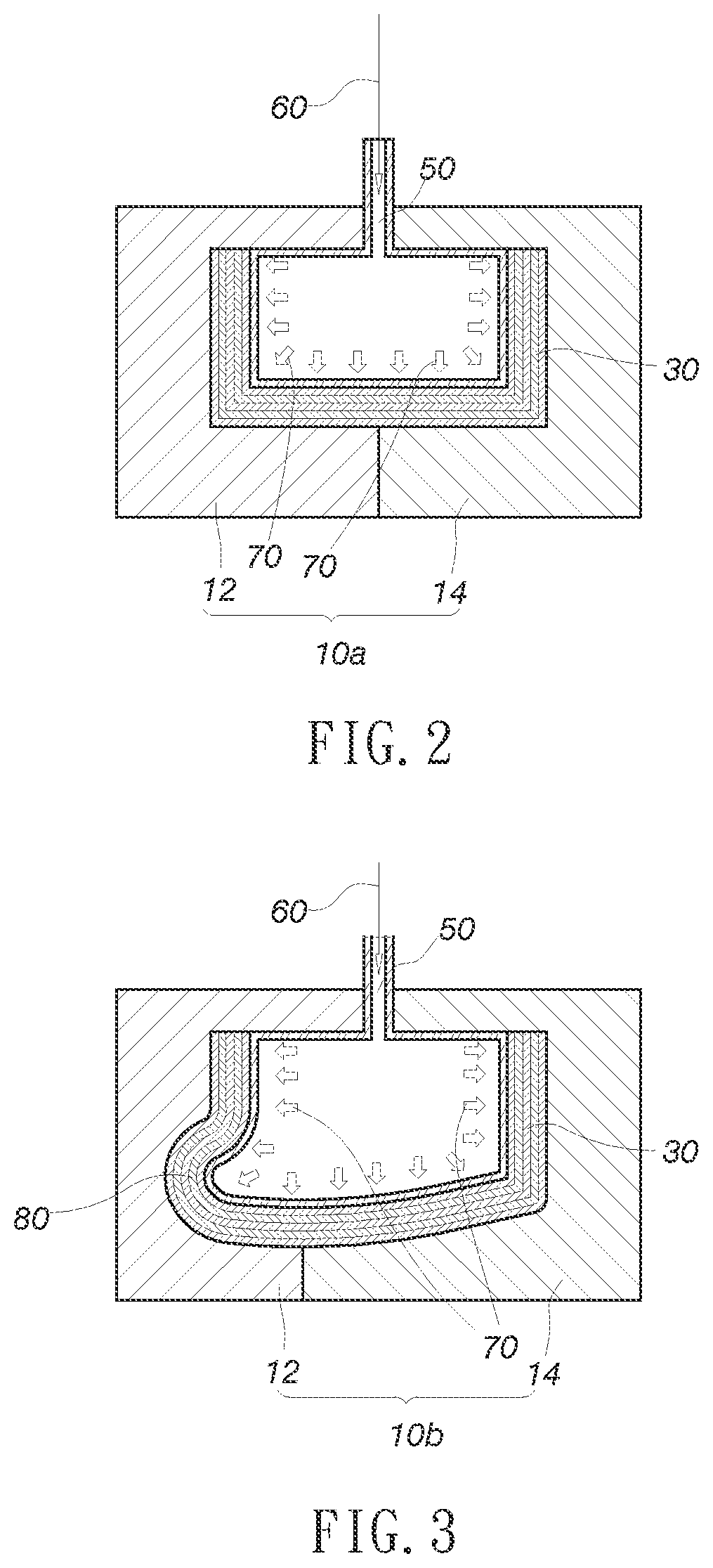 Patent US12472704 Figure 2 – Hot-pressing molding method for fiber thermosetting prepreg material