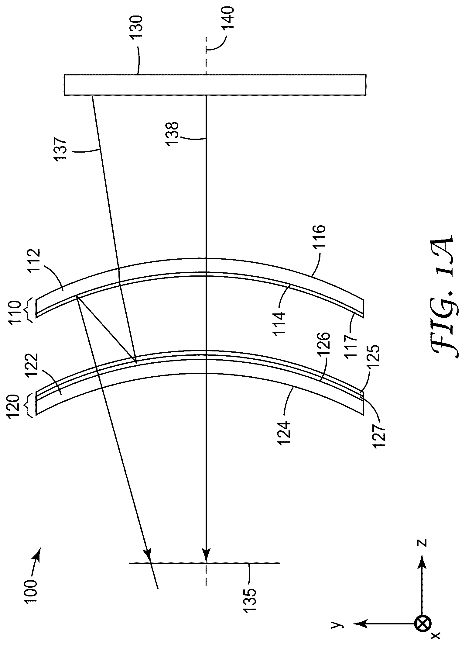 Patent US12472711 — Optical system — Figure 1