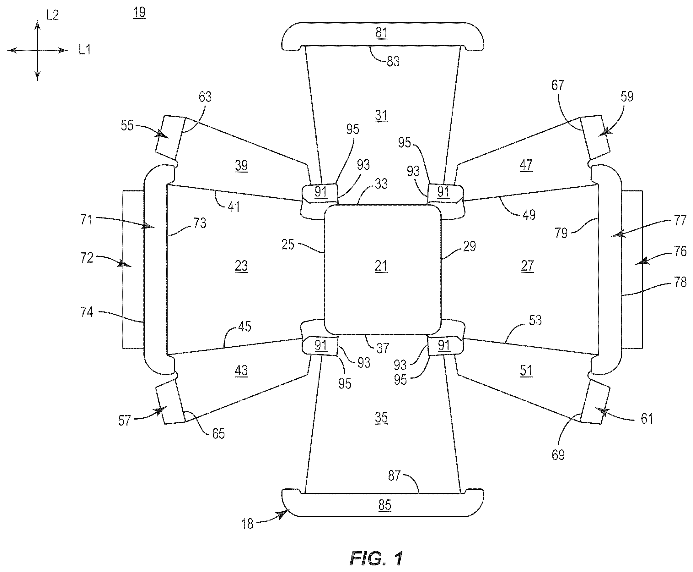 Patent US12472716 — Methods and systems for forming trays — Figure 1