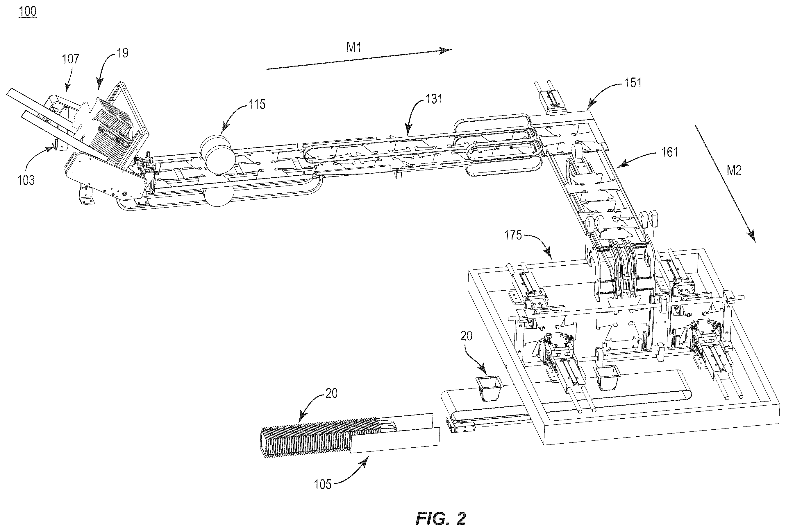 Patent US12472716 Figure 2 – Methods and systems for forming trays