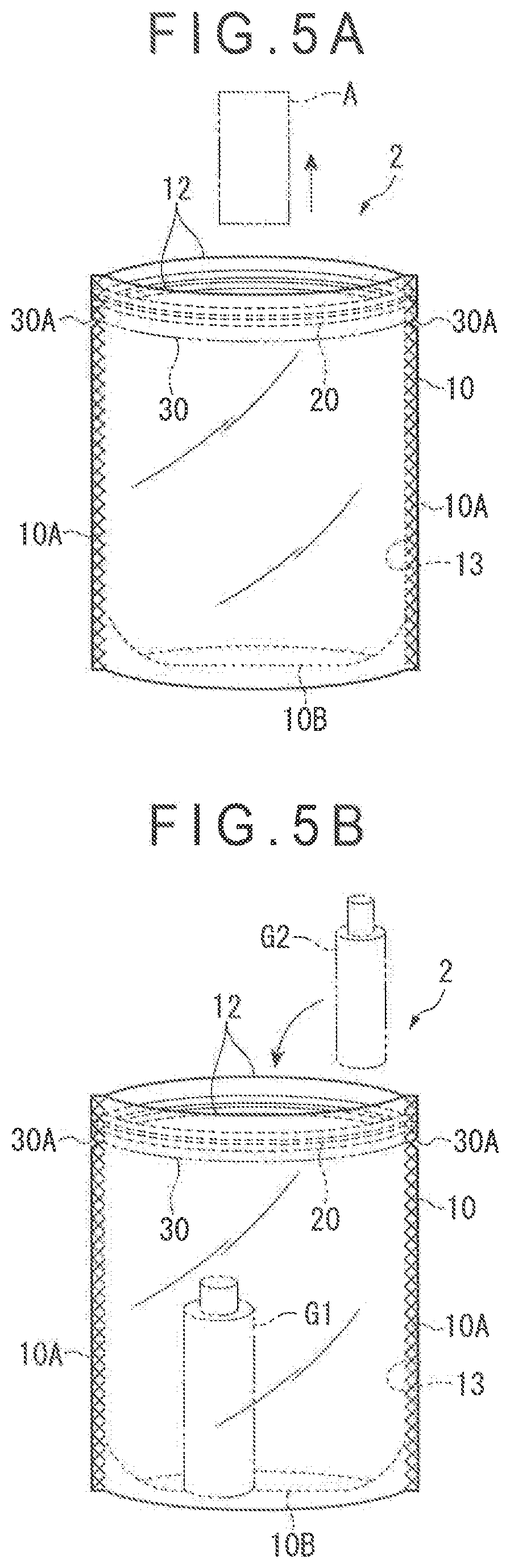 Patent US12472718 Figure 5 – Zipper tape-equipped bag body, article housing method for zipper tape-equipped bag body, manufacturing method for zipper tape-equipped bag body, and manufacturing device for zipper tape-equipped bag body