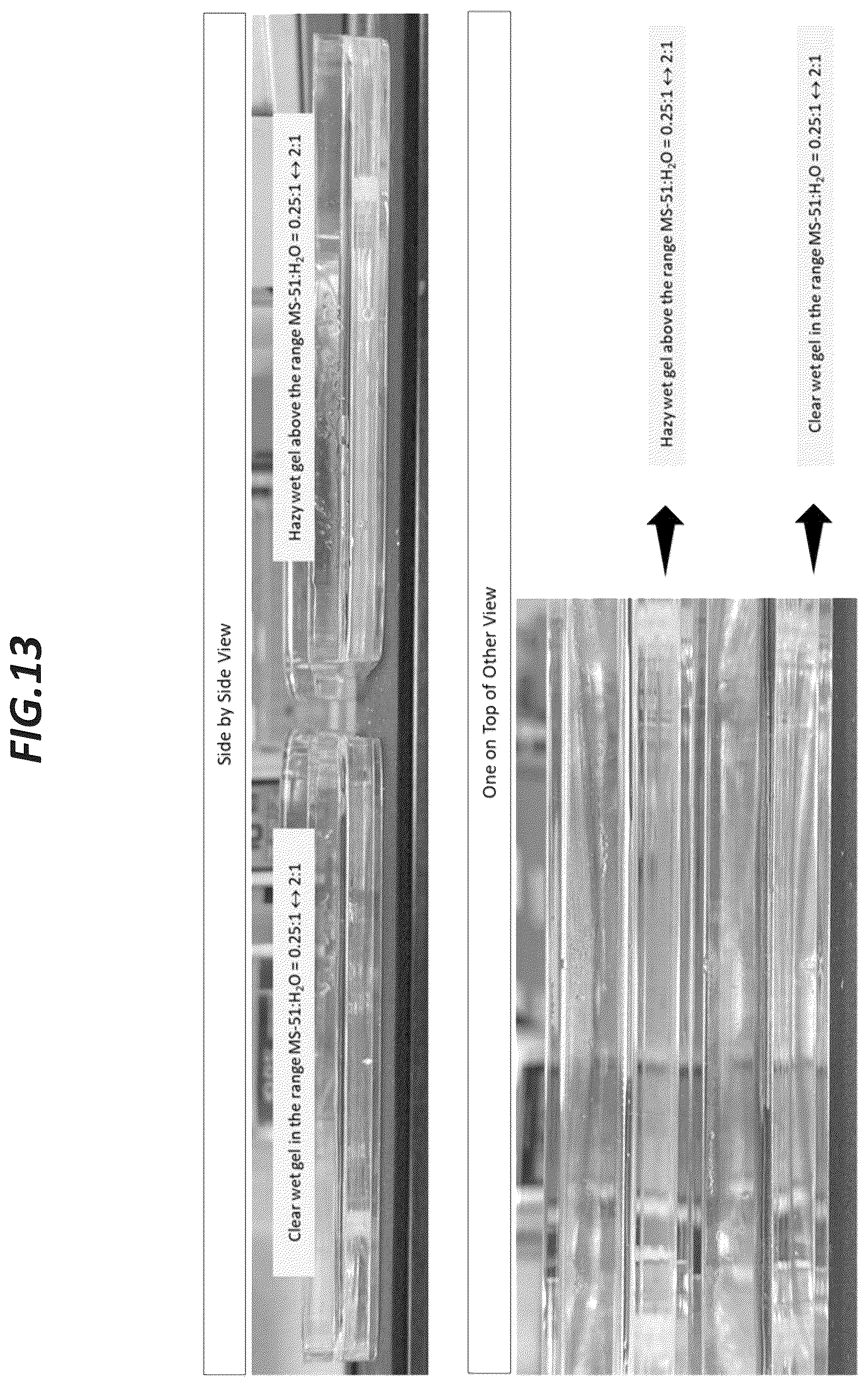 Patent US12472721 Figure 13 – Silica wet gel and aerogel