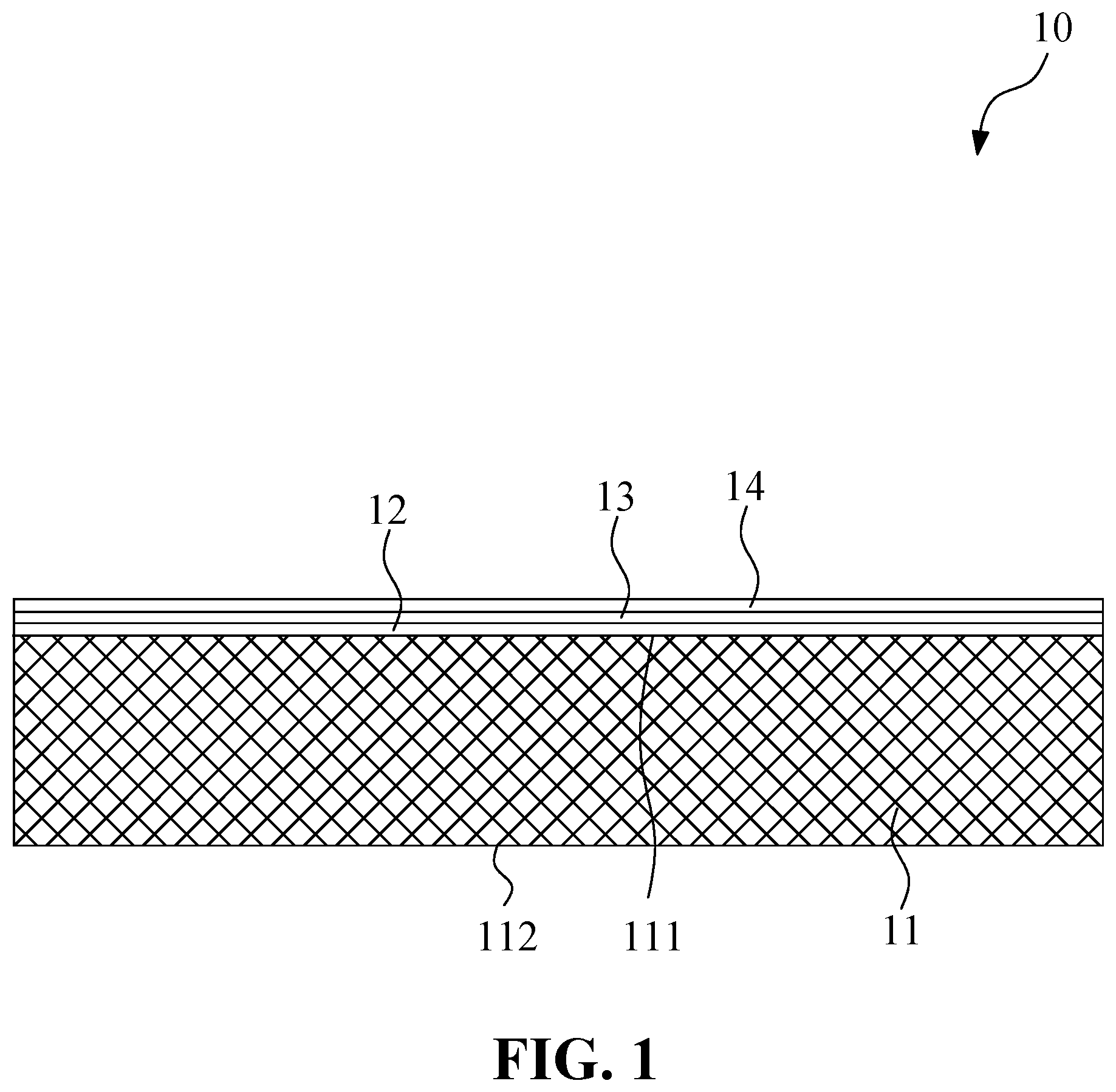 Patent US12472730 Figure 1 – Artificial leather having visual penetration and manufacturing method thereof
