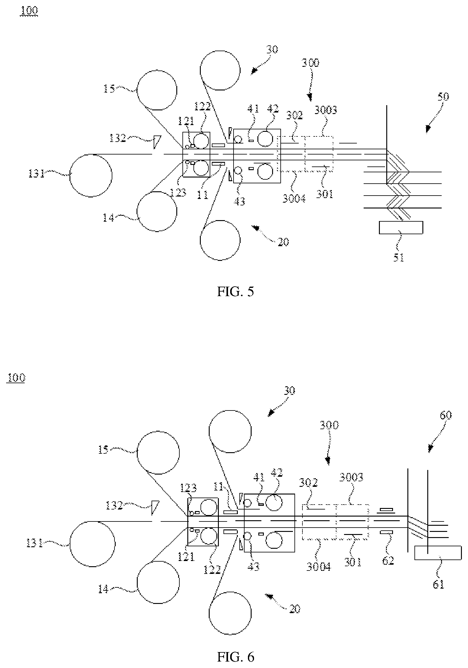 Patent US12472735 Figure 3 – Laminating machine