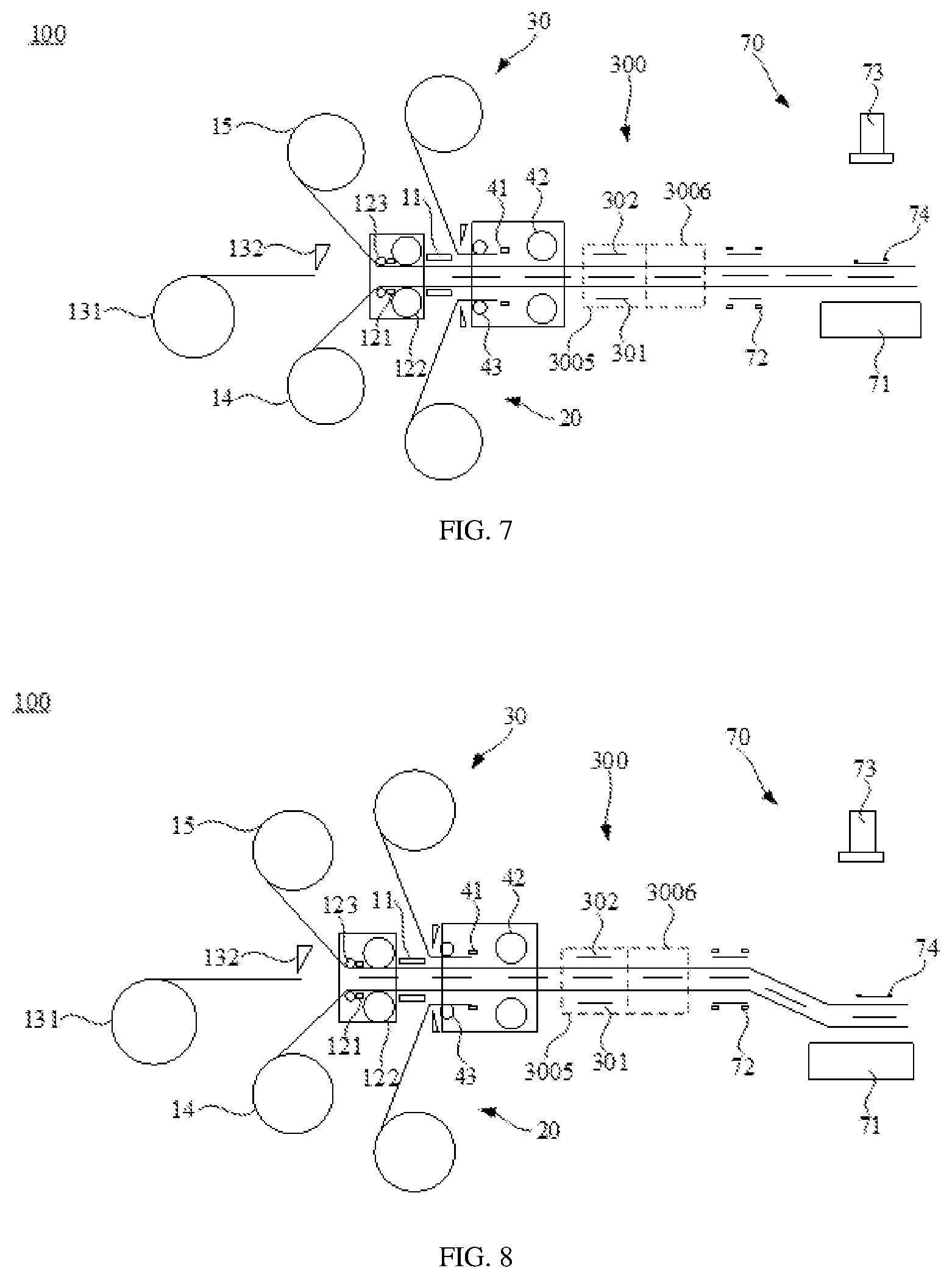 Patent US12472735 Figure 4 – Laminating machine