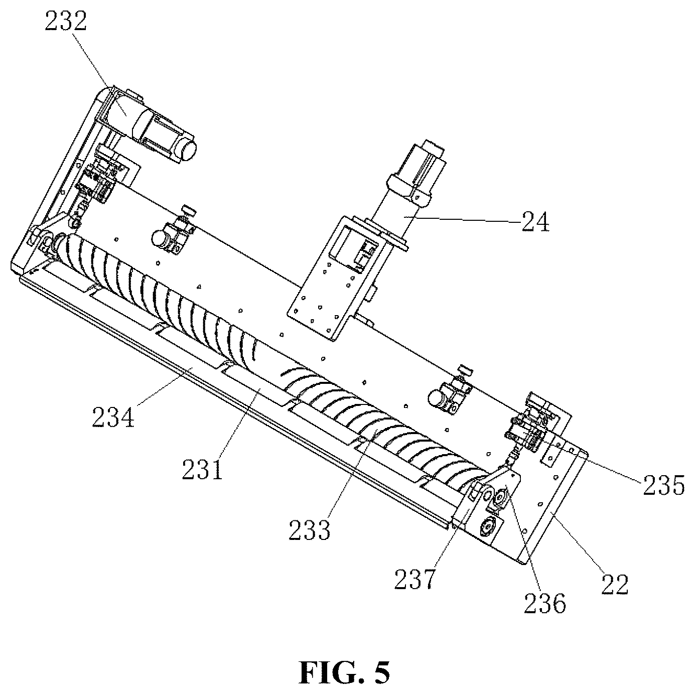 Patent US12472737 Figure 4 – Film laying apparatus and laying method