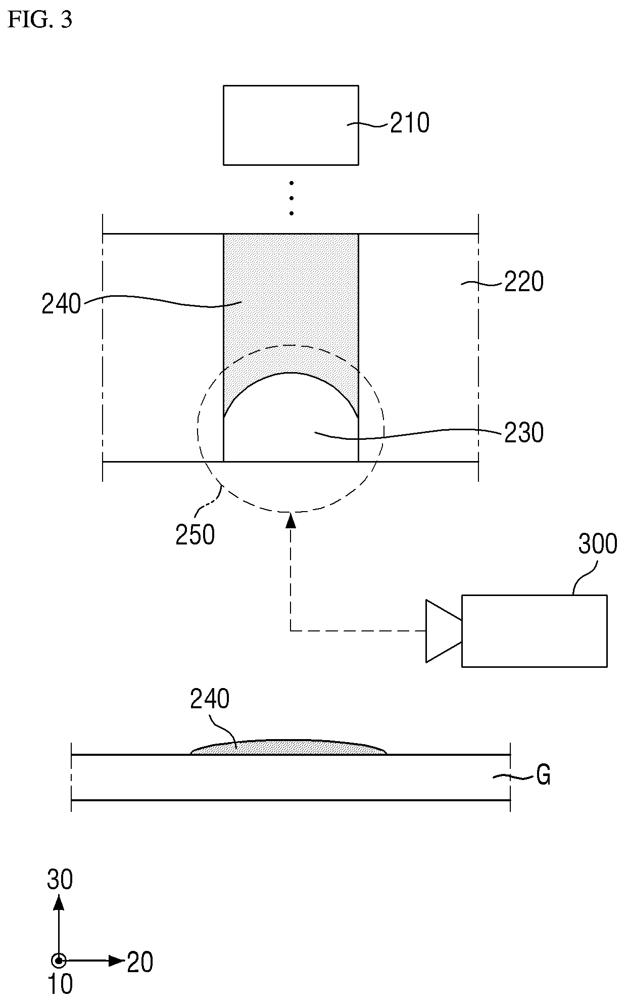 Patent US12472739 Figure 3 – Droplet analysis unit and substrate treatment apparatus including the same