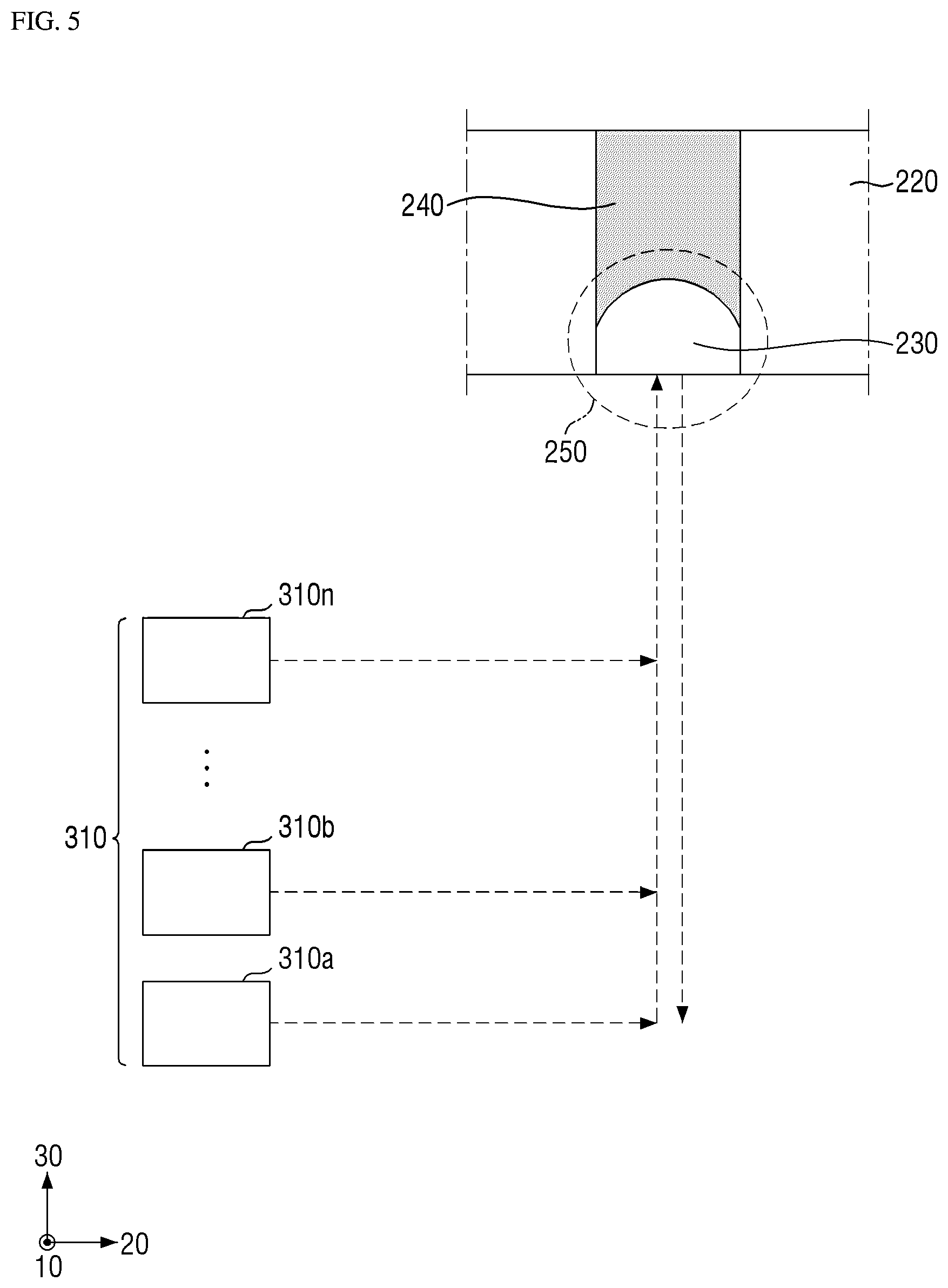 Patent US12472739 Figure 5 – Droplet analysis unit and substrate treatment apparatus including the same