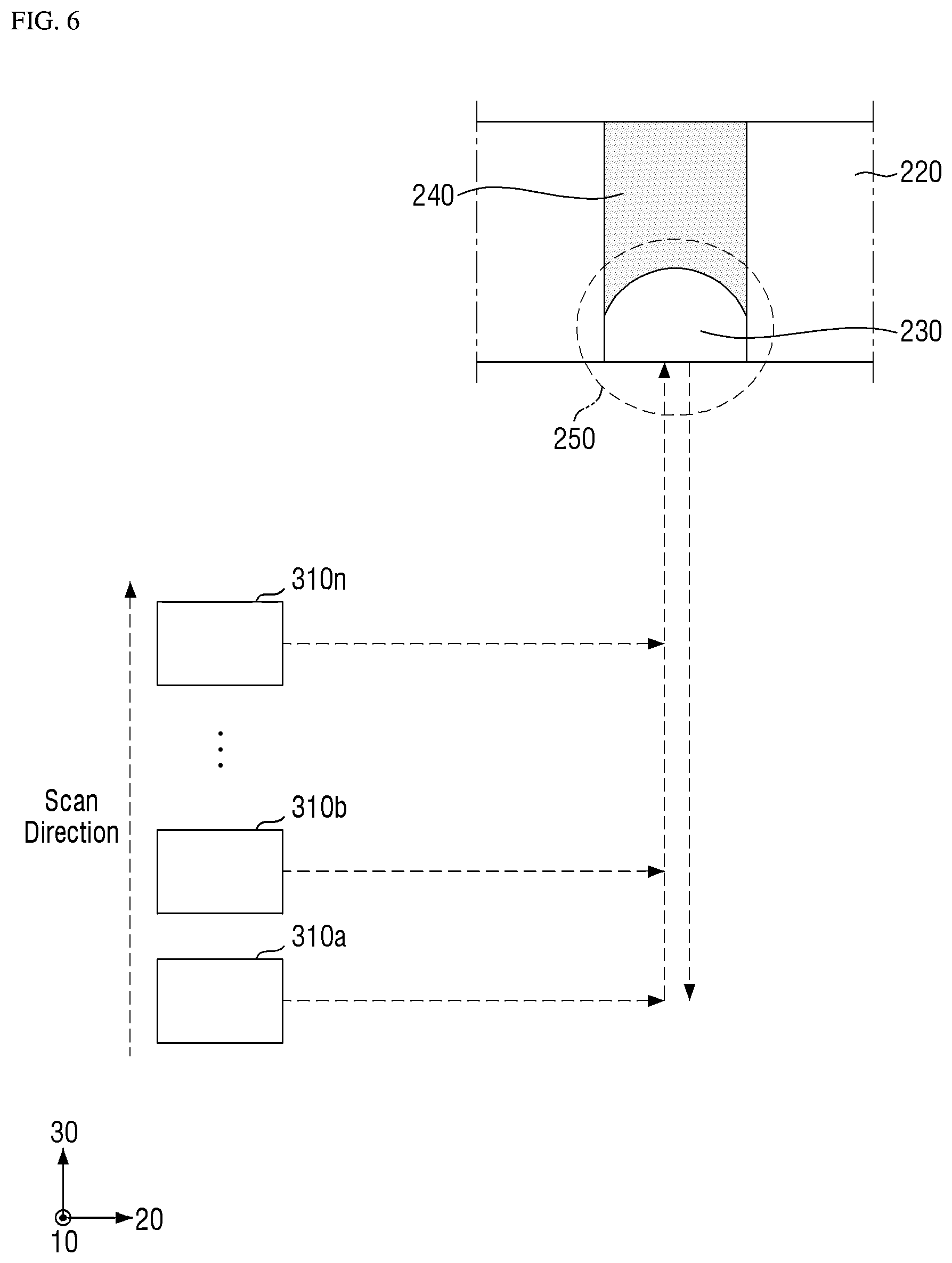 Patent US12472739 Figure 6 – Droplet analysis unit and substrate treatment apparatus including the same